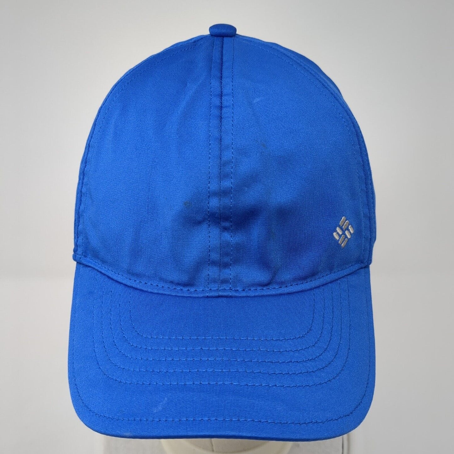 Columbia Youth Strapback Hat Blue One Size Adjustable Embroidered Blank