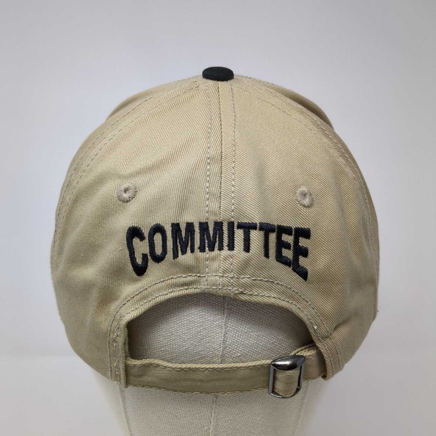 Rocky Mountain Elk Foundation Committee Slideback Hat Tan OS Adjustable Cotton