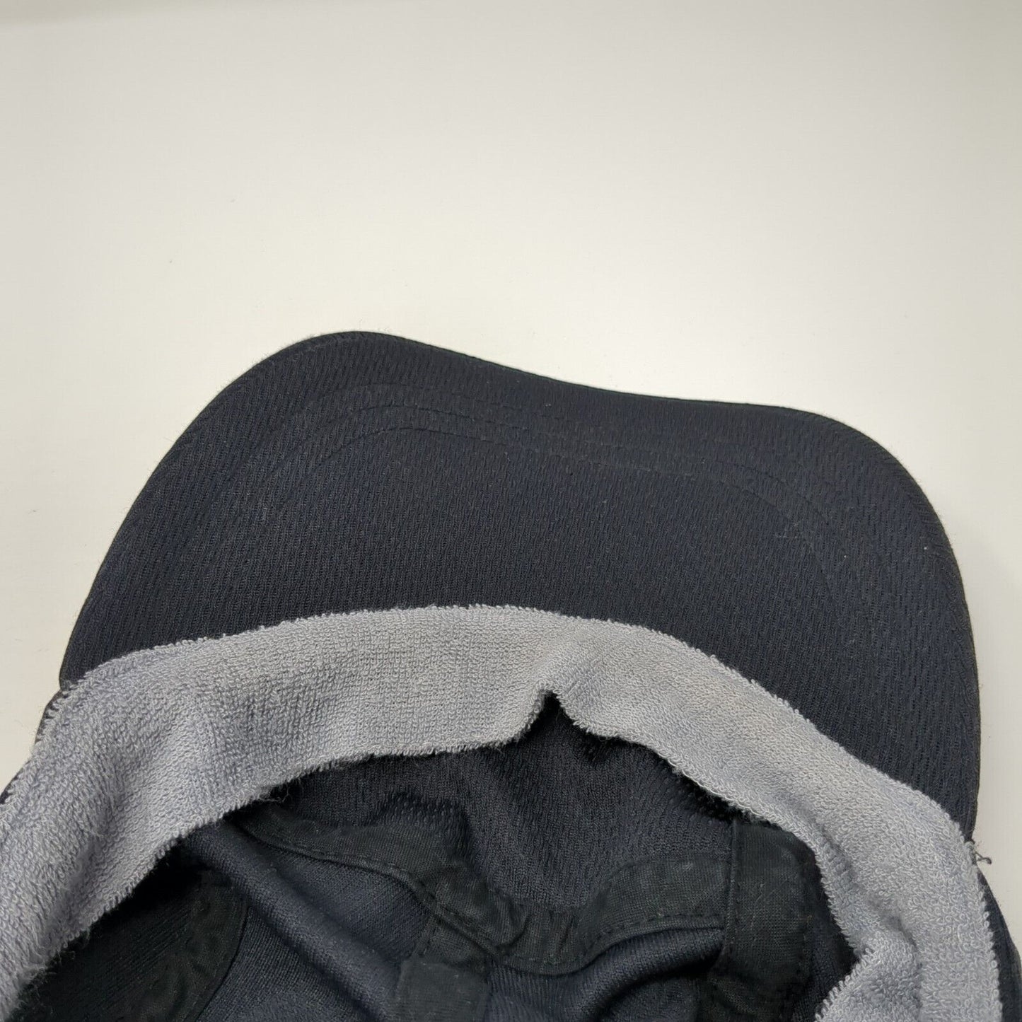 Headsweats Strapback 5 Panel Cap Black One Size Adjustable Embroidered Blank