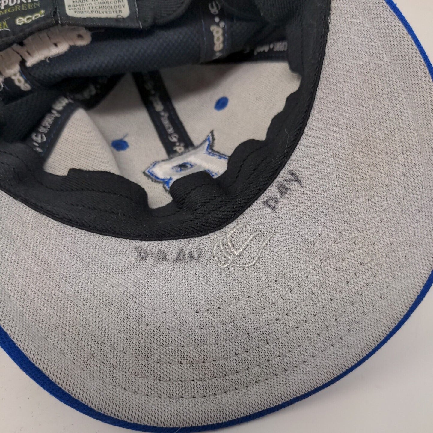 OC Sports Men's Fitted Hat Blue XS-S Embroidered B Cougars Proflex