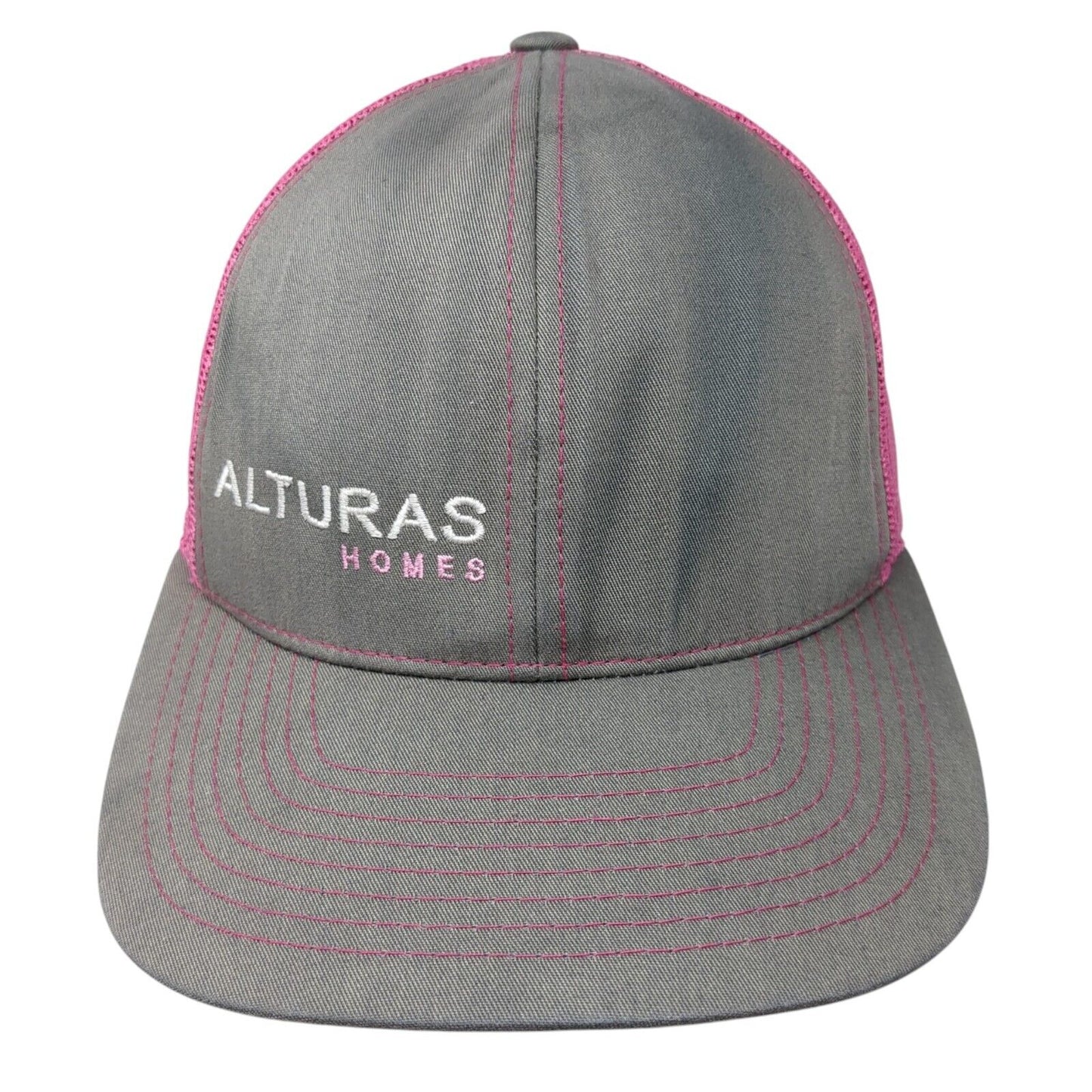Alturas Homes Snapback Trucker Hat Multi OSFA Mesh Back Pacific Headwear