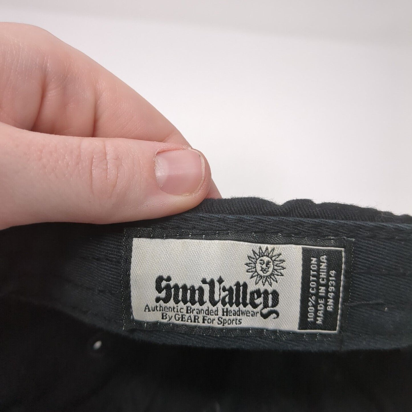 Sun Valley 75 Years Slideback Hat Black One Size Idaho Governor's Cup