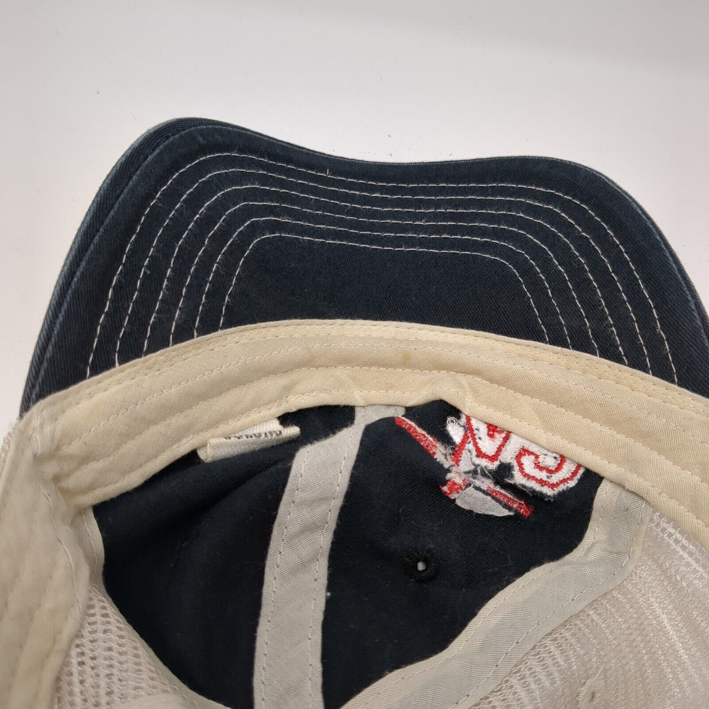 43 Snapback Trucker Hat Blue OS Adjustable Embroidered Mesh Back Comfort Colors