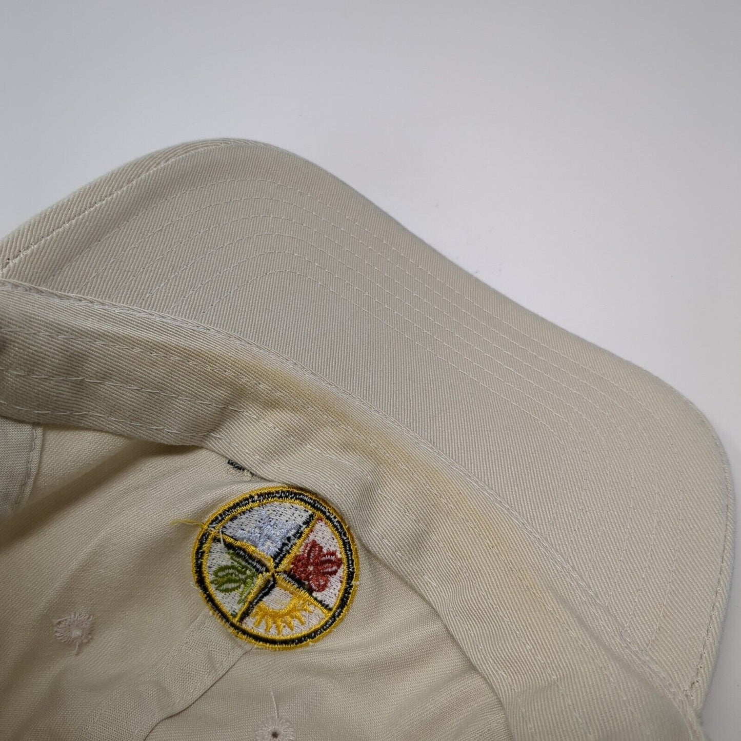 Tamarack Slideback Hat Tan One Size Embroidered Trailhead To Discovery