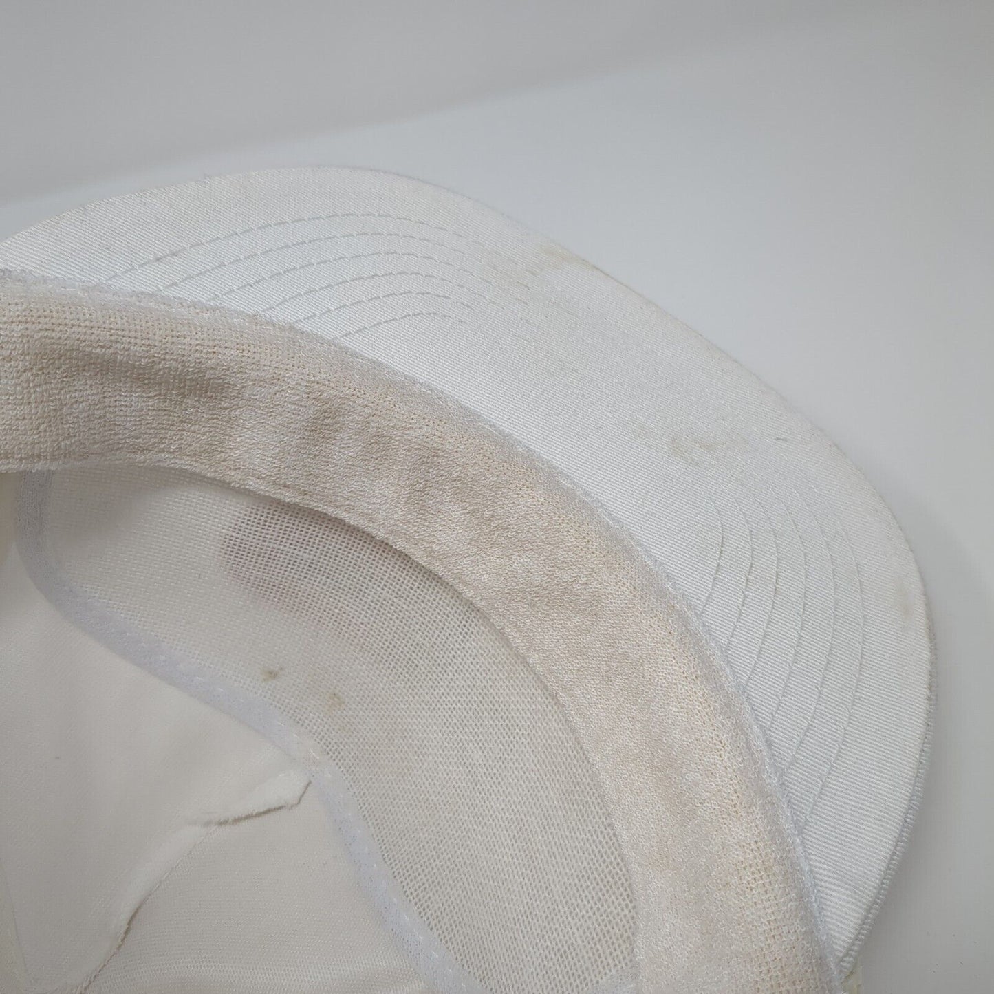 CF Slideback Hat White One Size Adjustable Embroidered Rope 6 Panel Otto