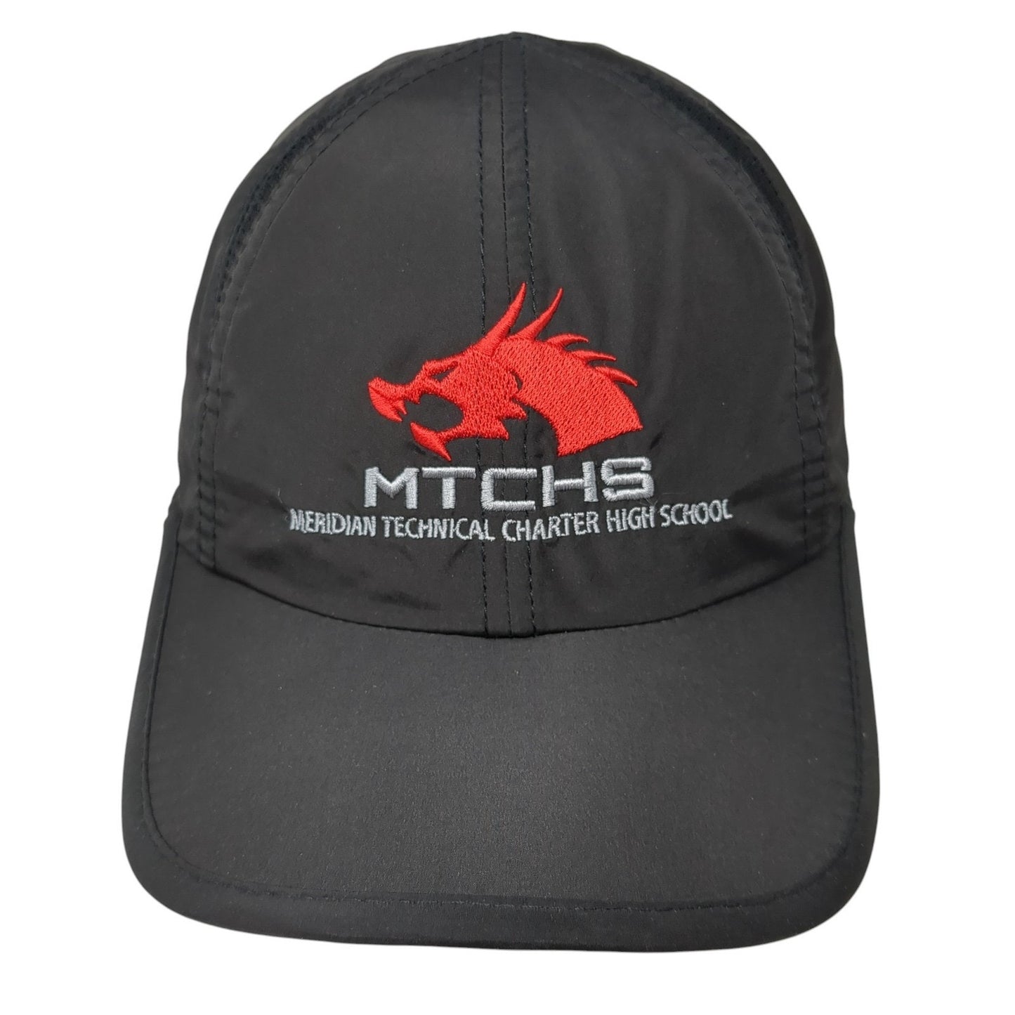 MTCHS Meridian Technical Charter High School Strapback Hat Black One Size