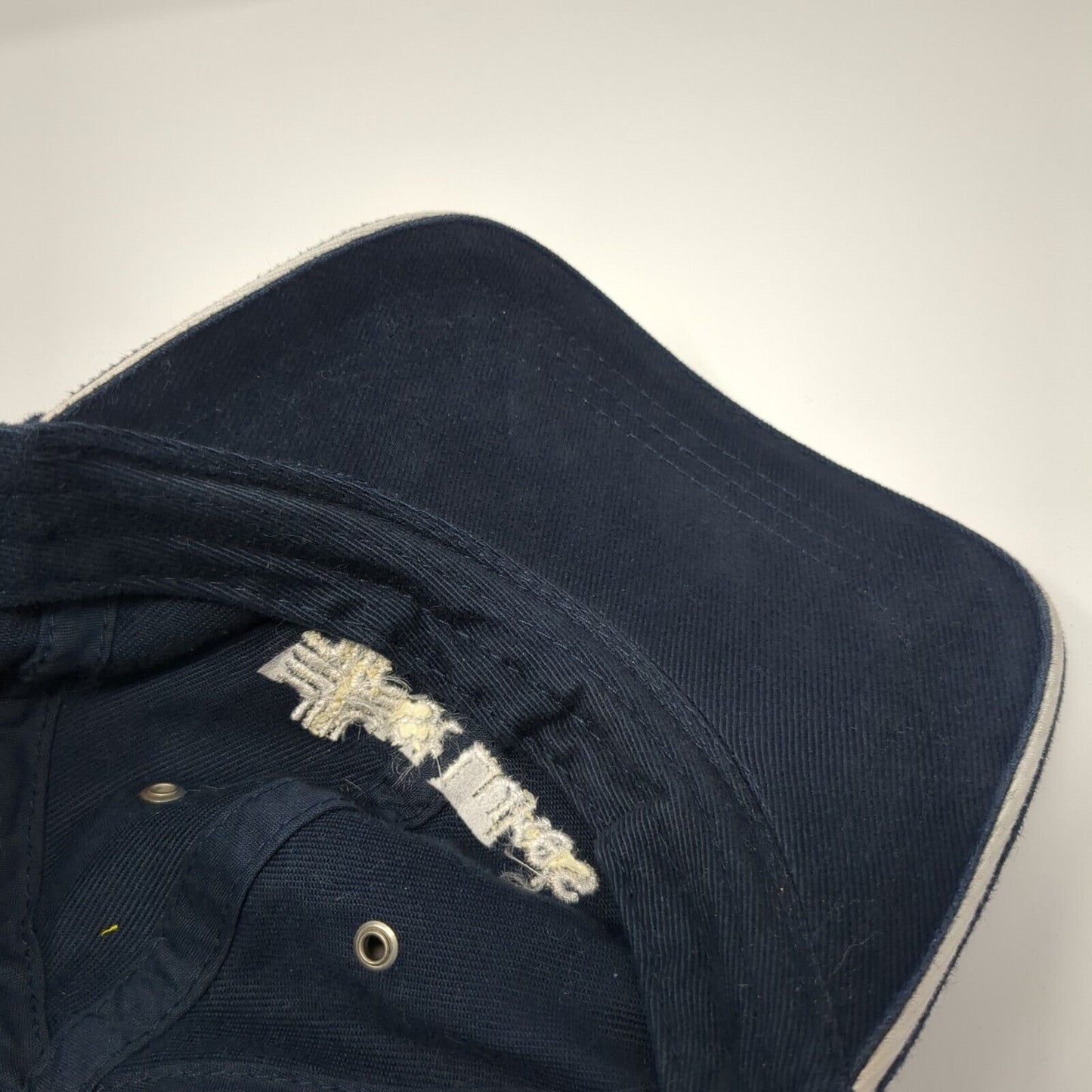 St Luke's Slideback Hat Blue One Size Adjustable Embroidered Fahrenheit