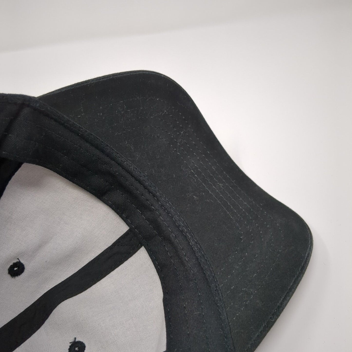 Unbranded Slideback Hat Black One Size Adjustable 6 Panel Solid Blank