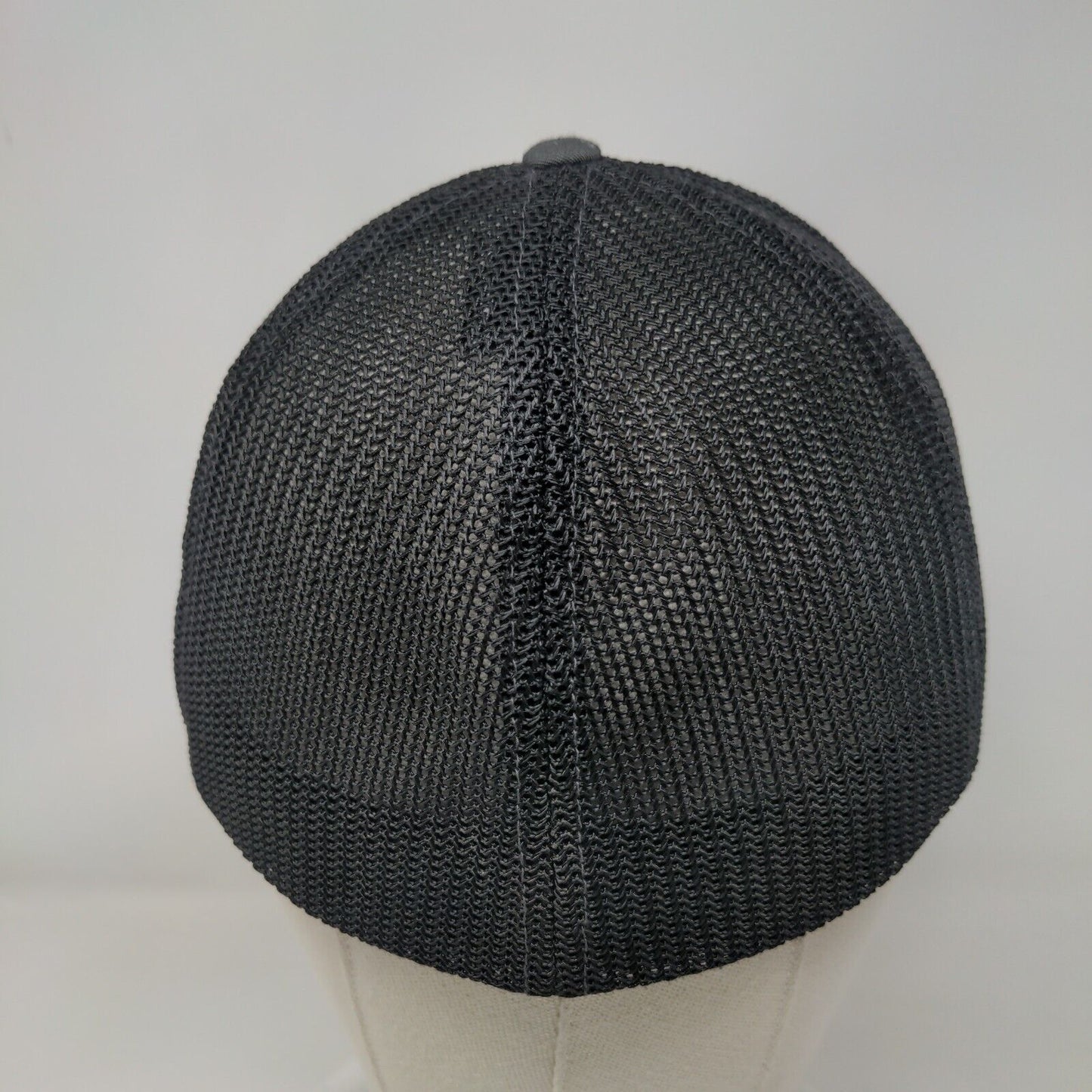 Navajo Mesa Farms Fitted Trucker Hat Gray S/M Flexfit Richardson