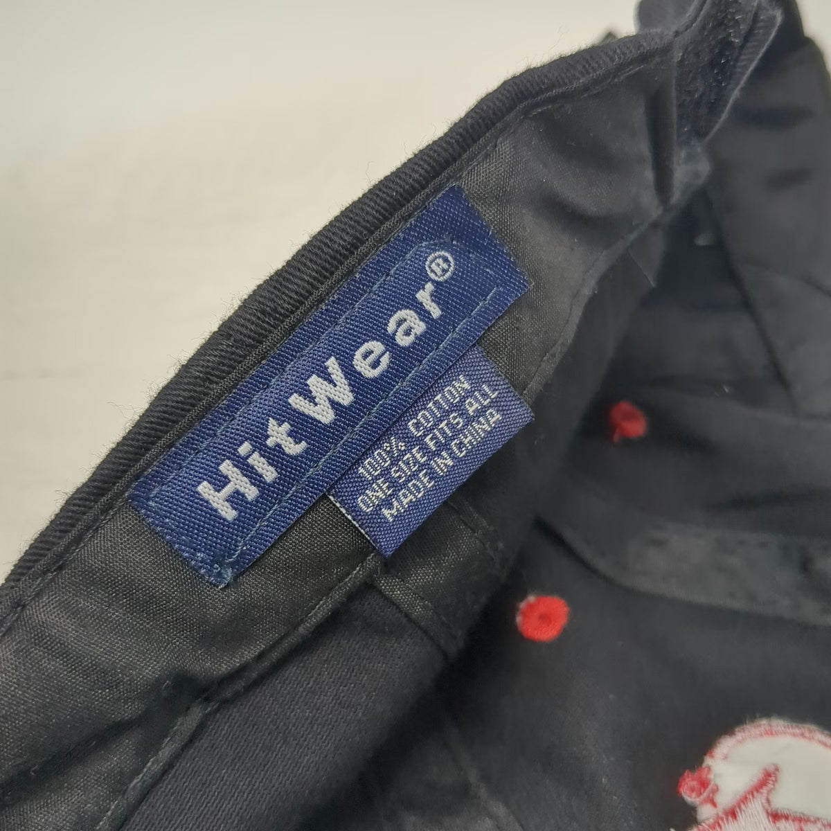 HitWear Transdev Embroidered Logo Black One Size Baseball Cap Strapback Hat
