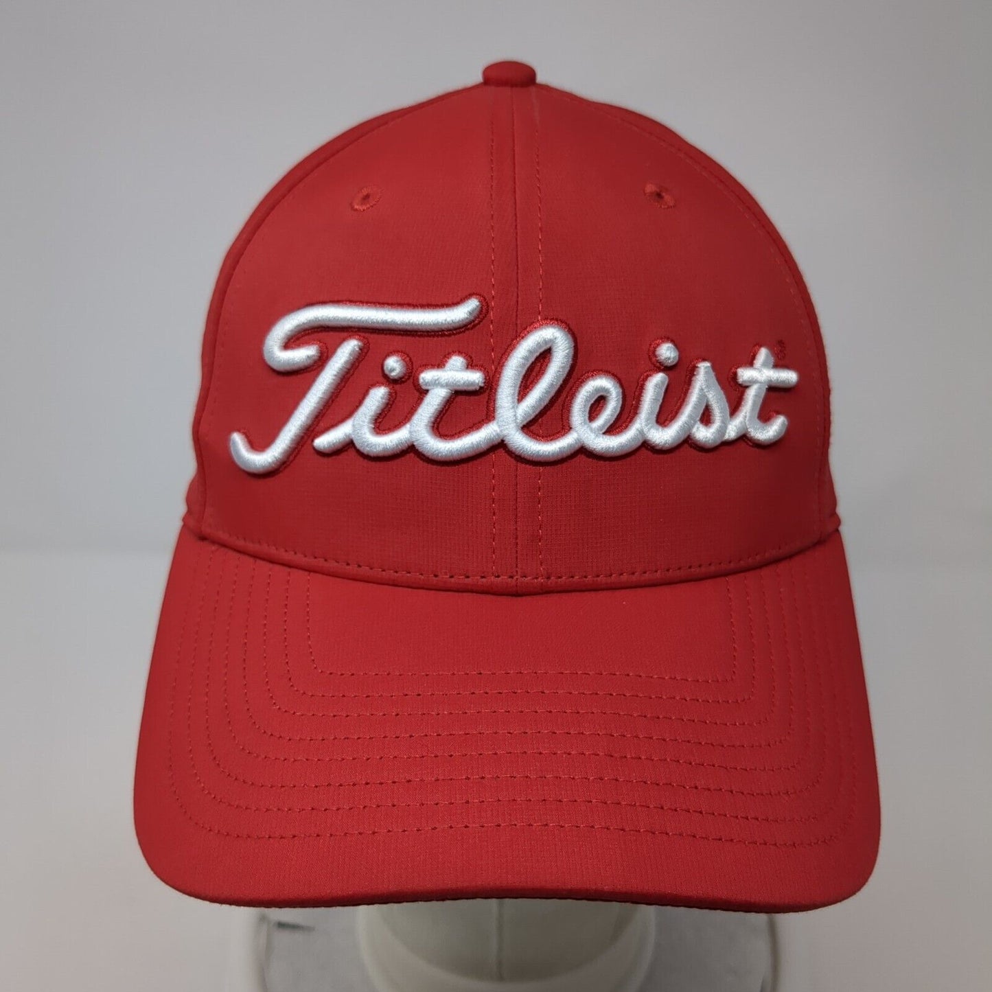 Titleist Boise High Slideback Hat Red One Size Adjustable Embroidered