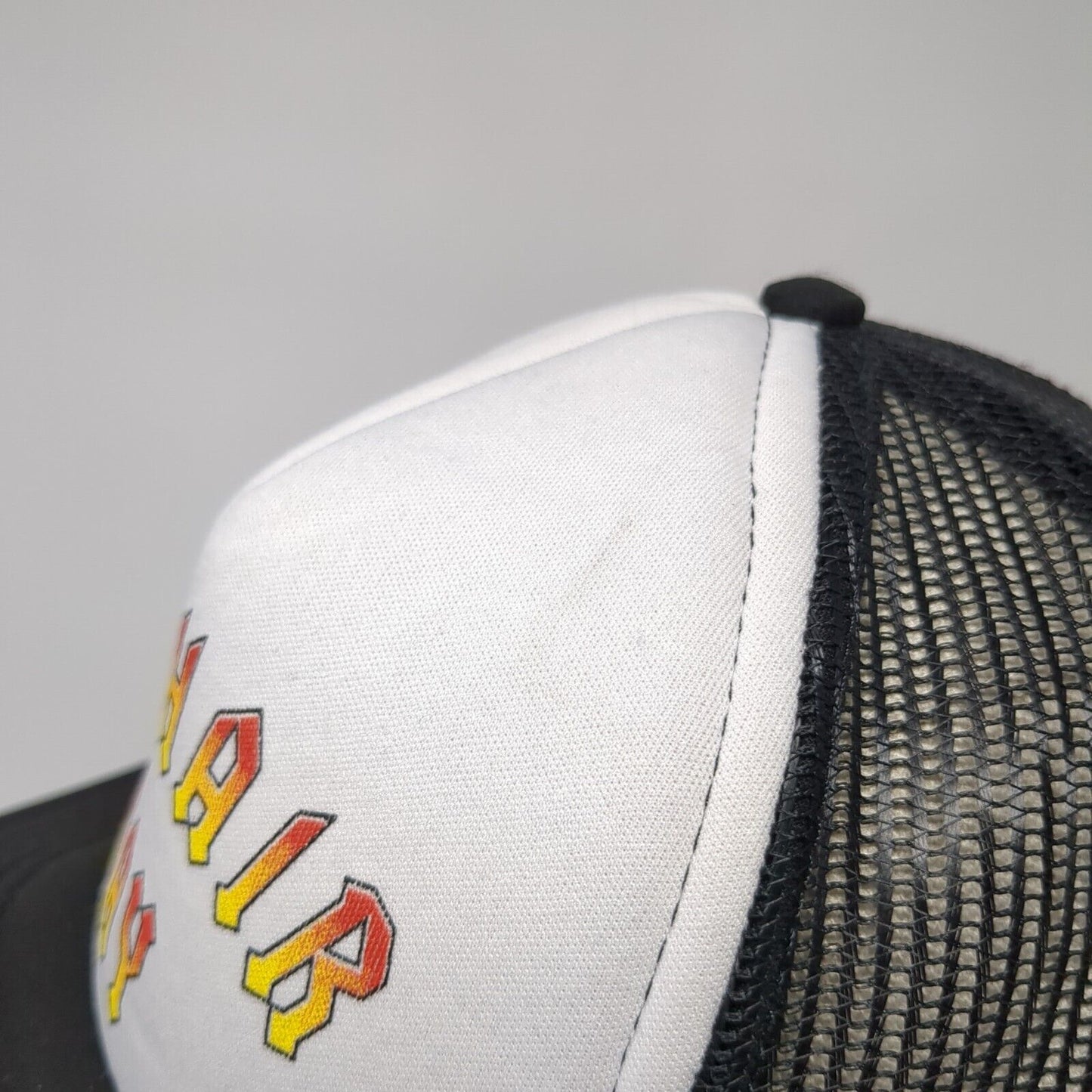 Bad Hair Day Snapback Trucker Hat Black OS Adjustable Mesh Back Crown Supply