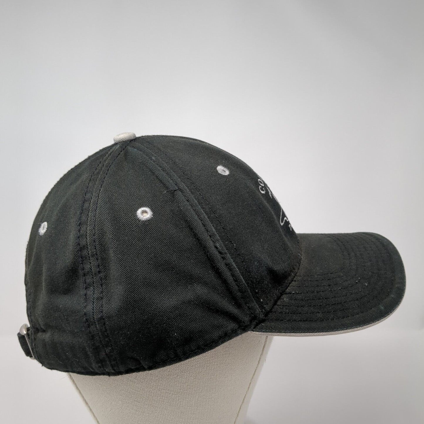 Cog Hill Dubsdread Slideback Hat Black One Size Adjustable 6 Panel The Game