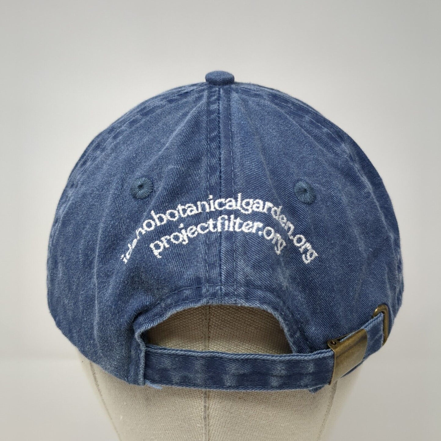 Idaho Botanical Garden Slideback Hat Blue One Size Adjustable Port & Company