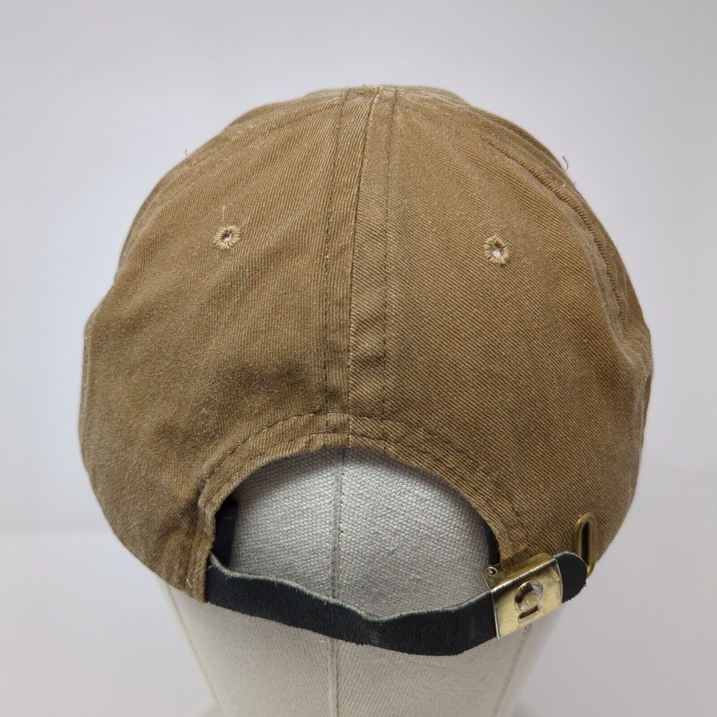 Lake of The Woods Northwest Angle Resort Slideback Hat Brown OS Adjustable
