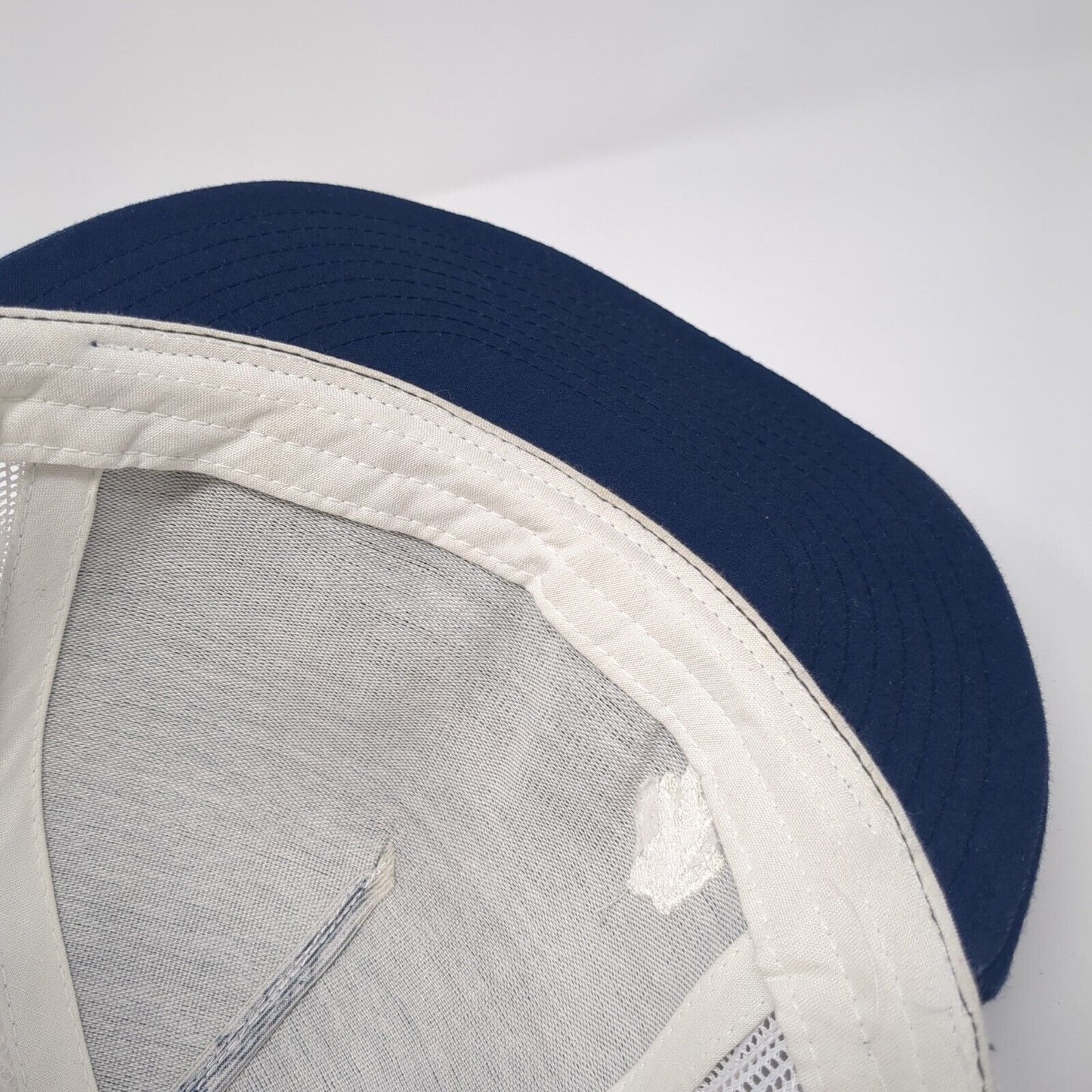 Bigfoot Blue Cross of Idaho Snapback Trucker Hat Blue One Size Mesh Back