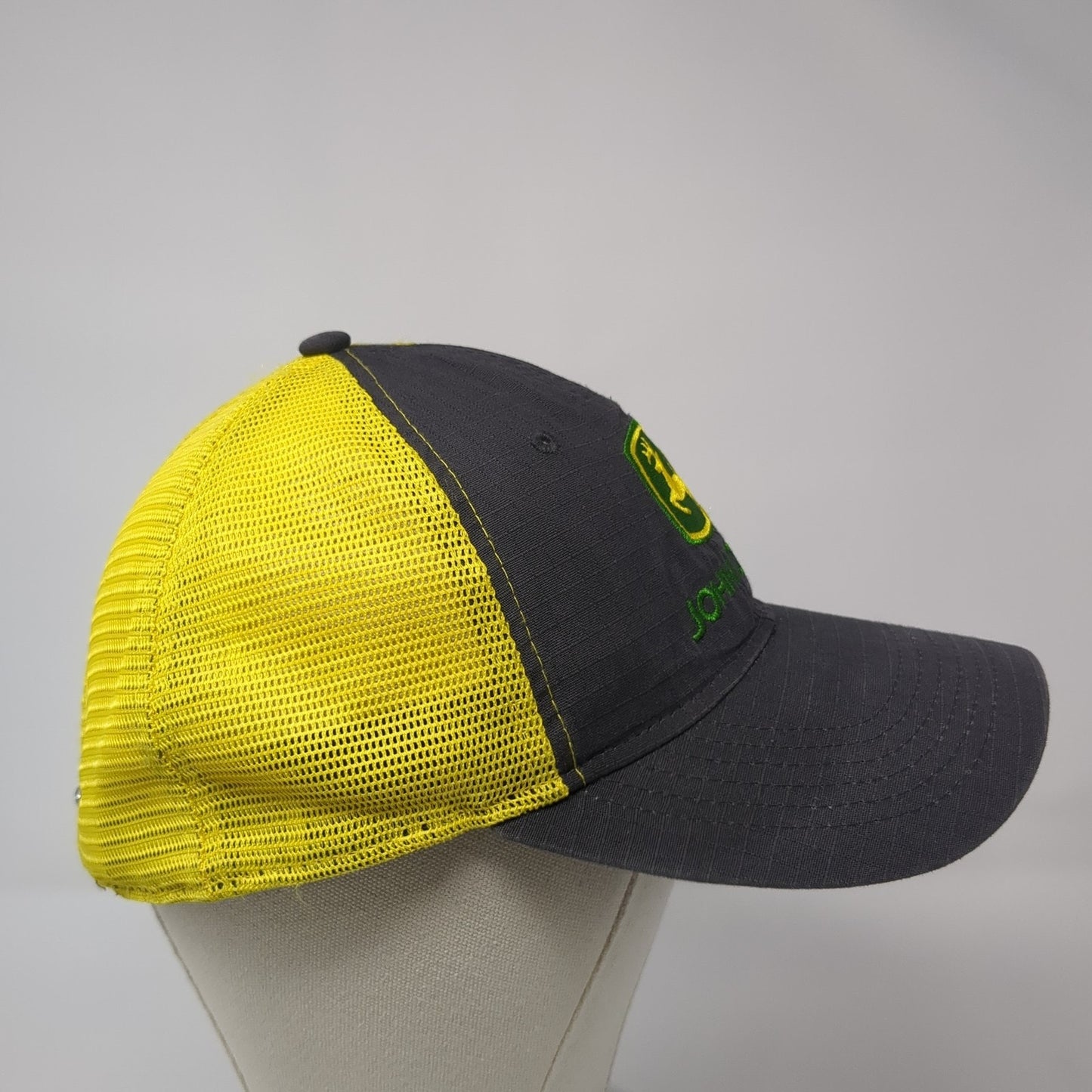 John Deere Trucker Hat Multicolor One Size Adjustable Embroidered Mesh Back