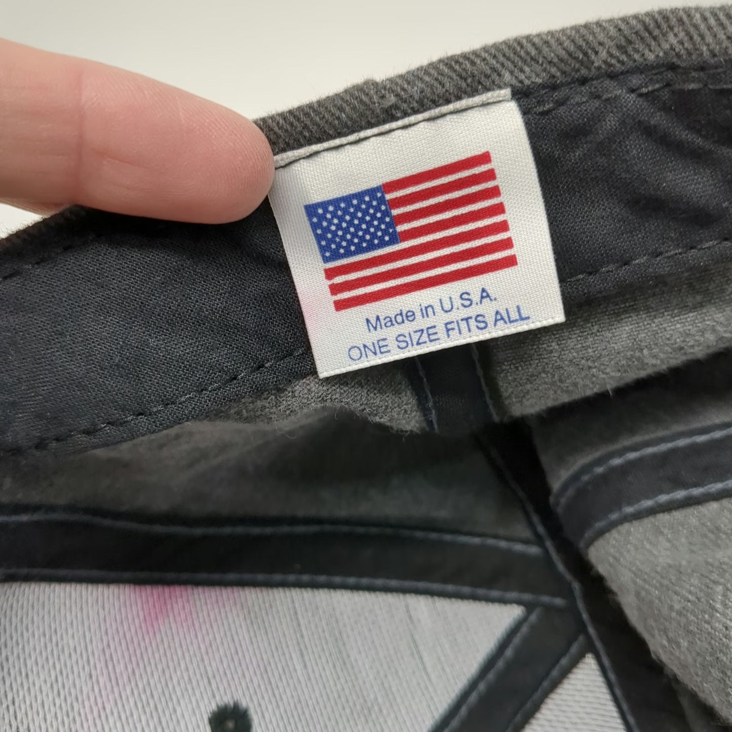 Union Supplier Direct USWA United Steelworkers Gray One Size Baseball Cap Hat