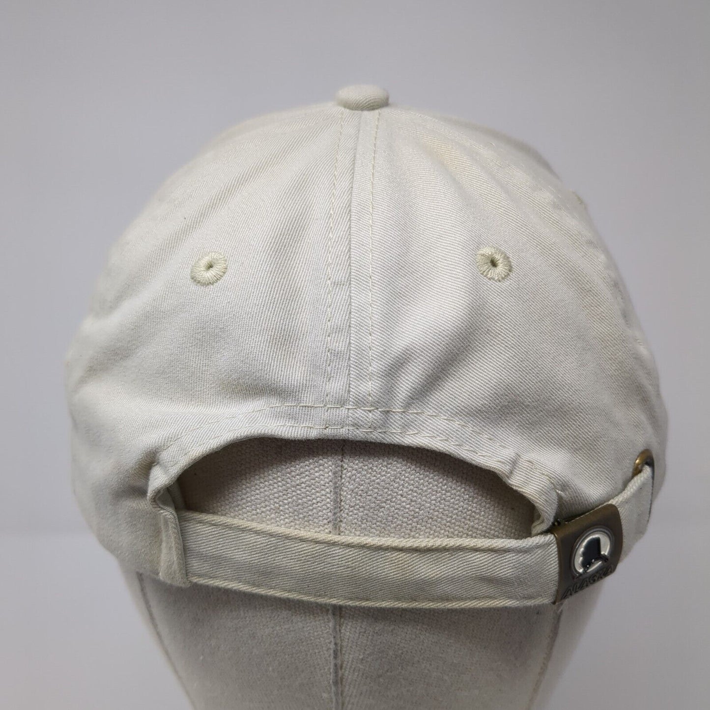 Alaska Est. 1959 The Last Frontier Slideback Hat Tan OS Adjustable Arctic Circle