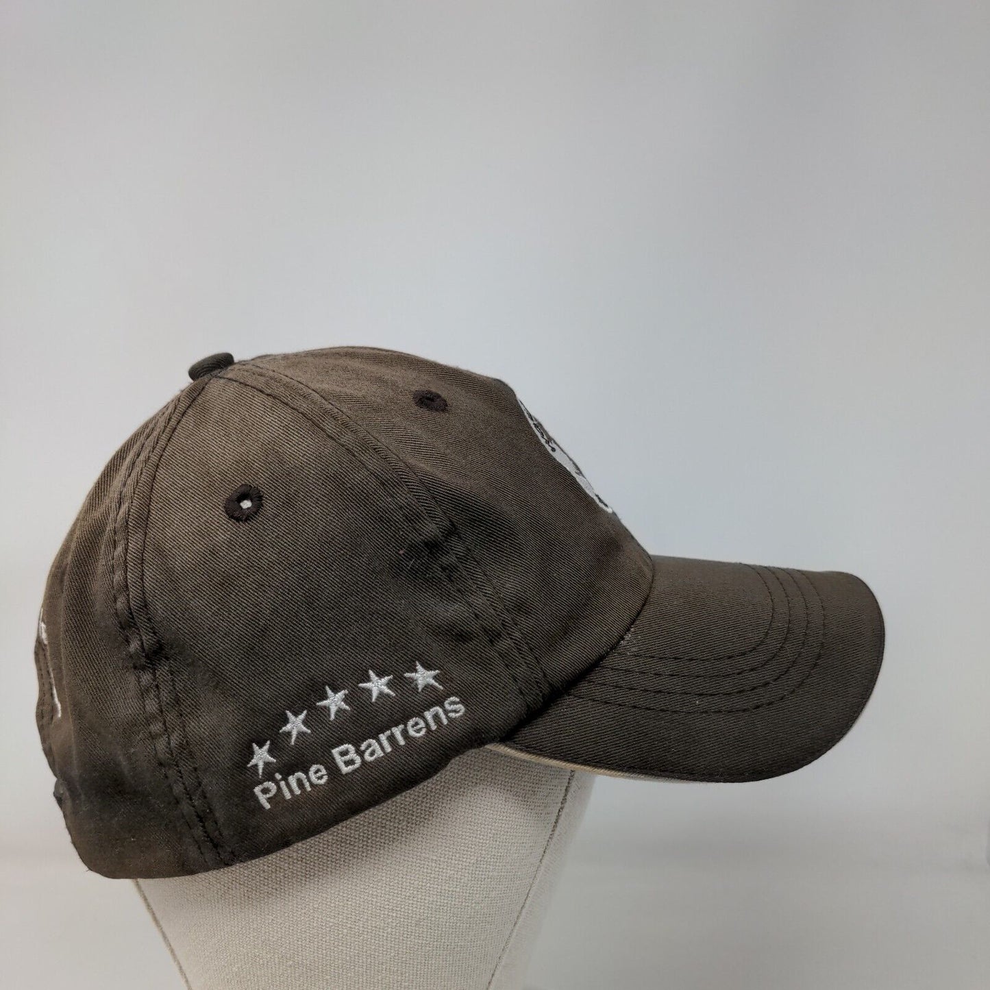 World Woods Golf Club Slideback Hat Brown OSFA Tom Fazio Design
