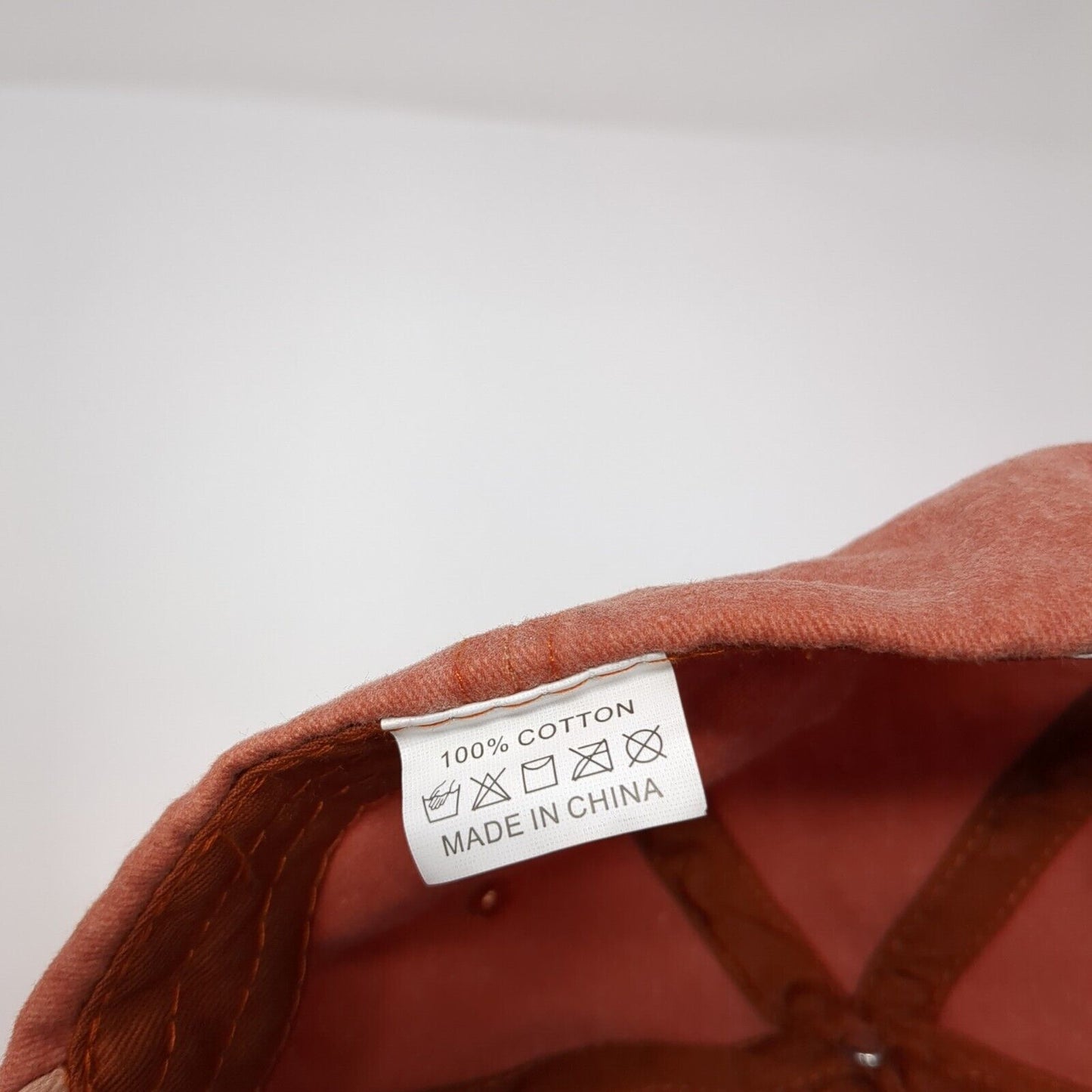 Dog Mom Slideback Hat Orange OSFA Adjustable Vented Holes 6 Panel Cotton