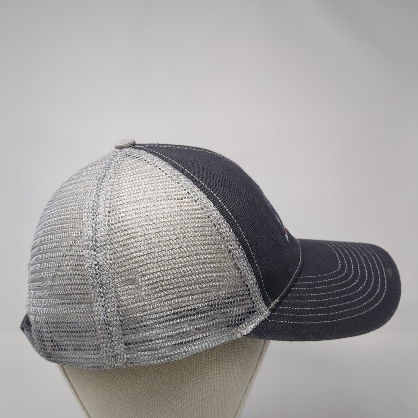 Apocalypse Trucker Hat Gray One Size Adjustable Embroidered Mesh Back Ha