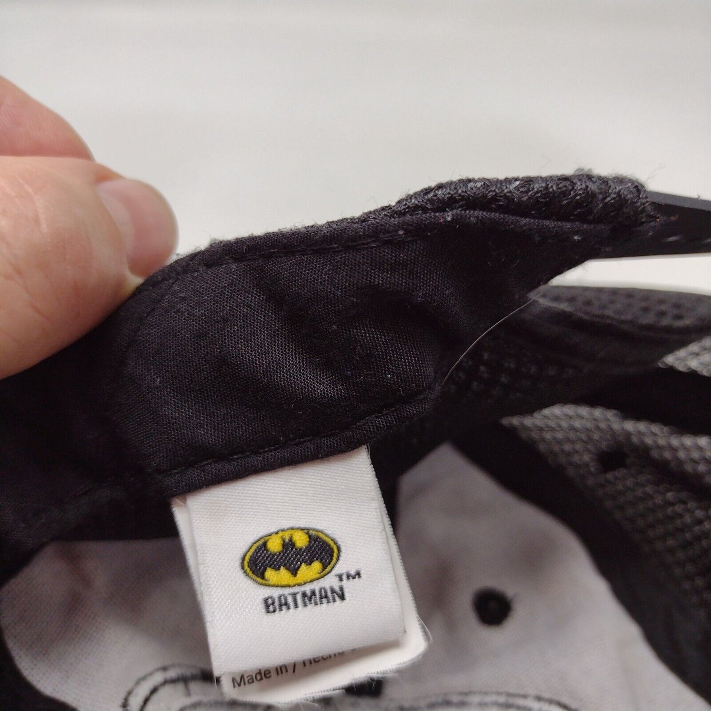 Batman Snapback Mesh Back Hat Multicolor OSFM Embroidered Superhero