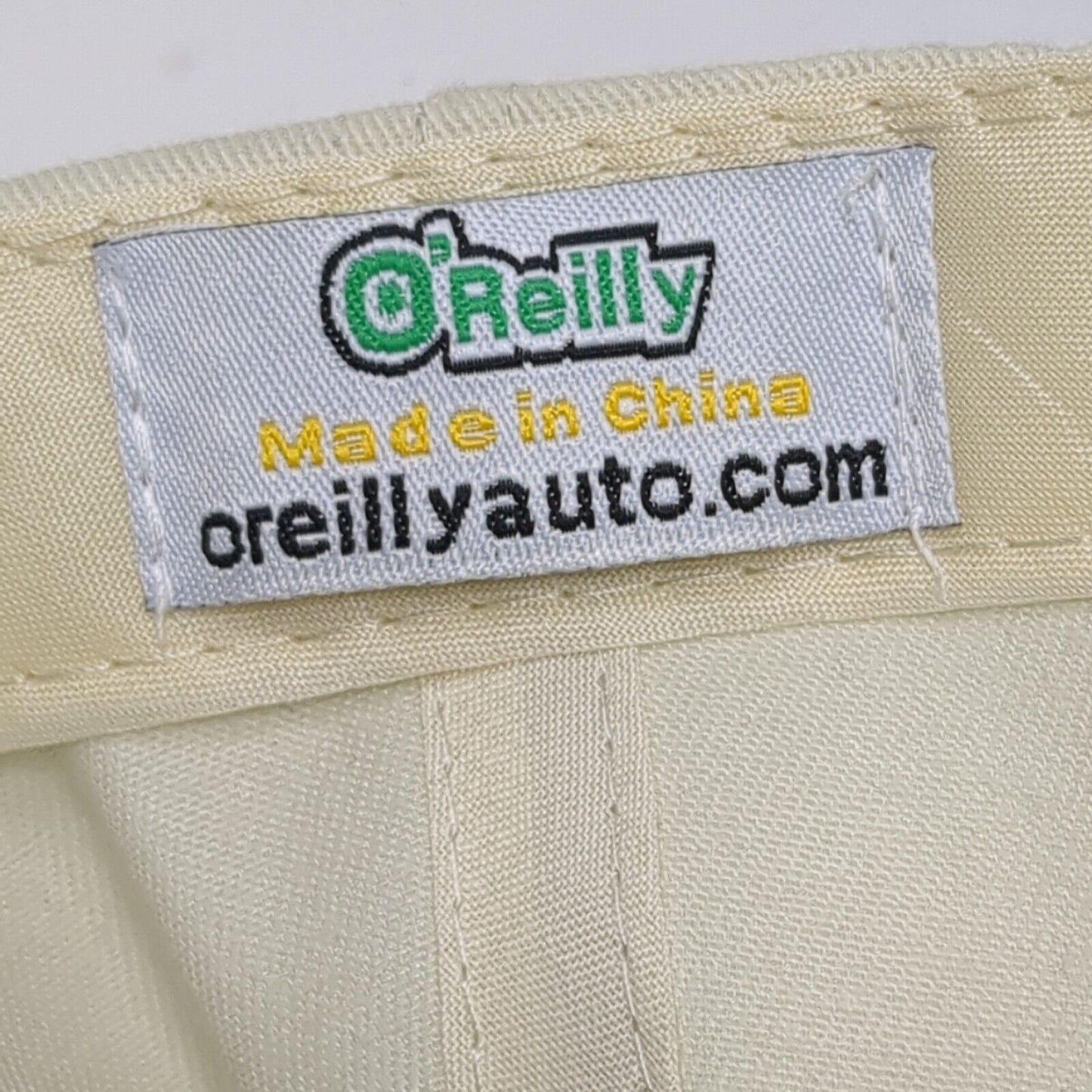 O'Reilly Auto Parts Strapback Hat Multi One Size Adjustable Colorblock