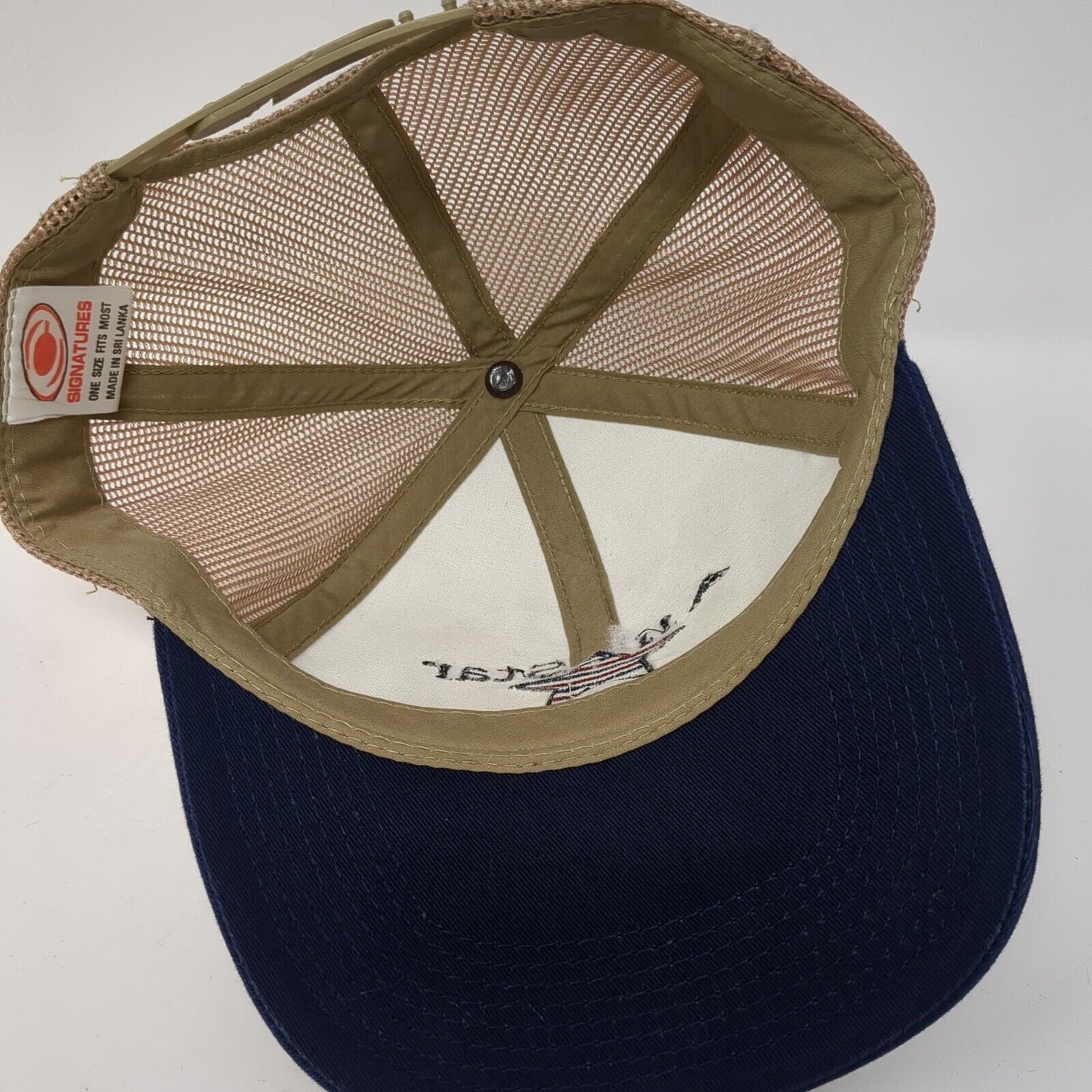 All Star Grandpa Snapback Trucker Hat Multicolor OS Adjustable Mesh Signatures