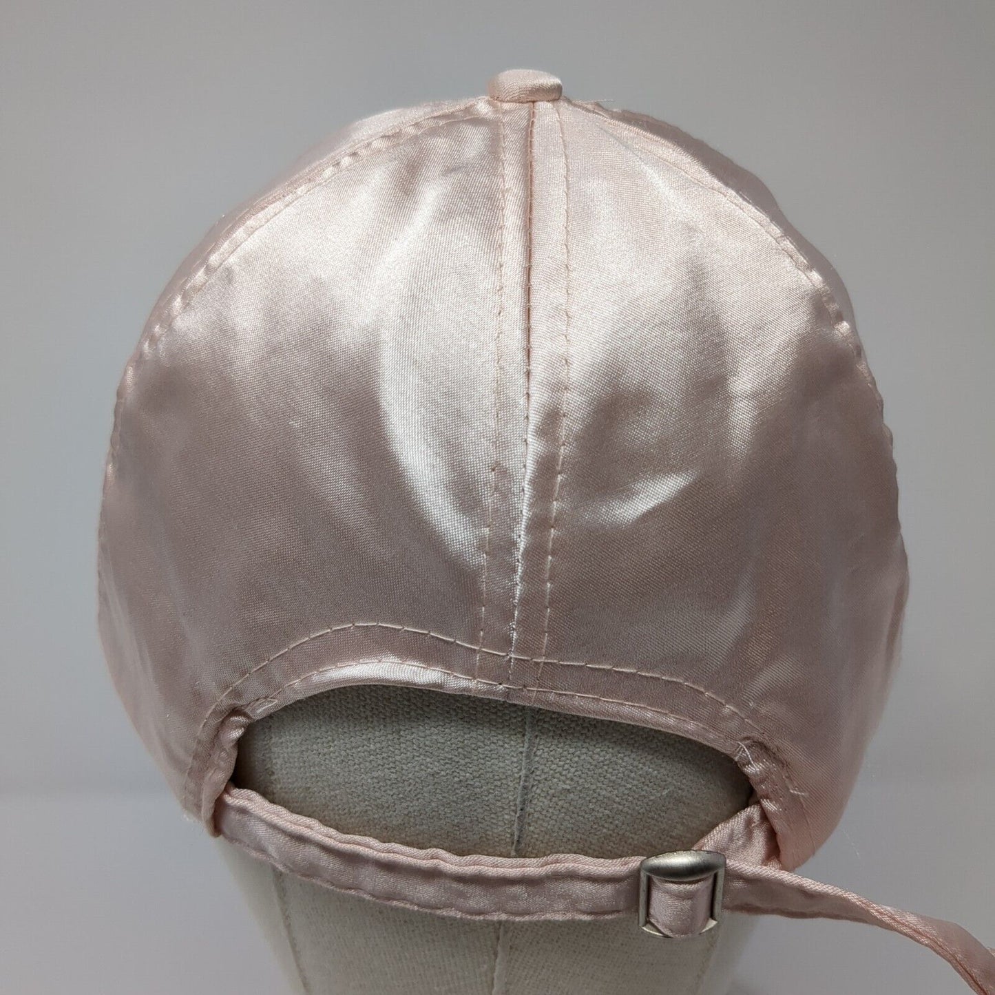 NYC Underground Slideback Hat Pink One Size Adjustable 6 Panel Blank Polyester