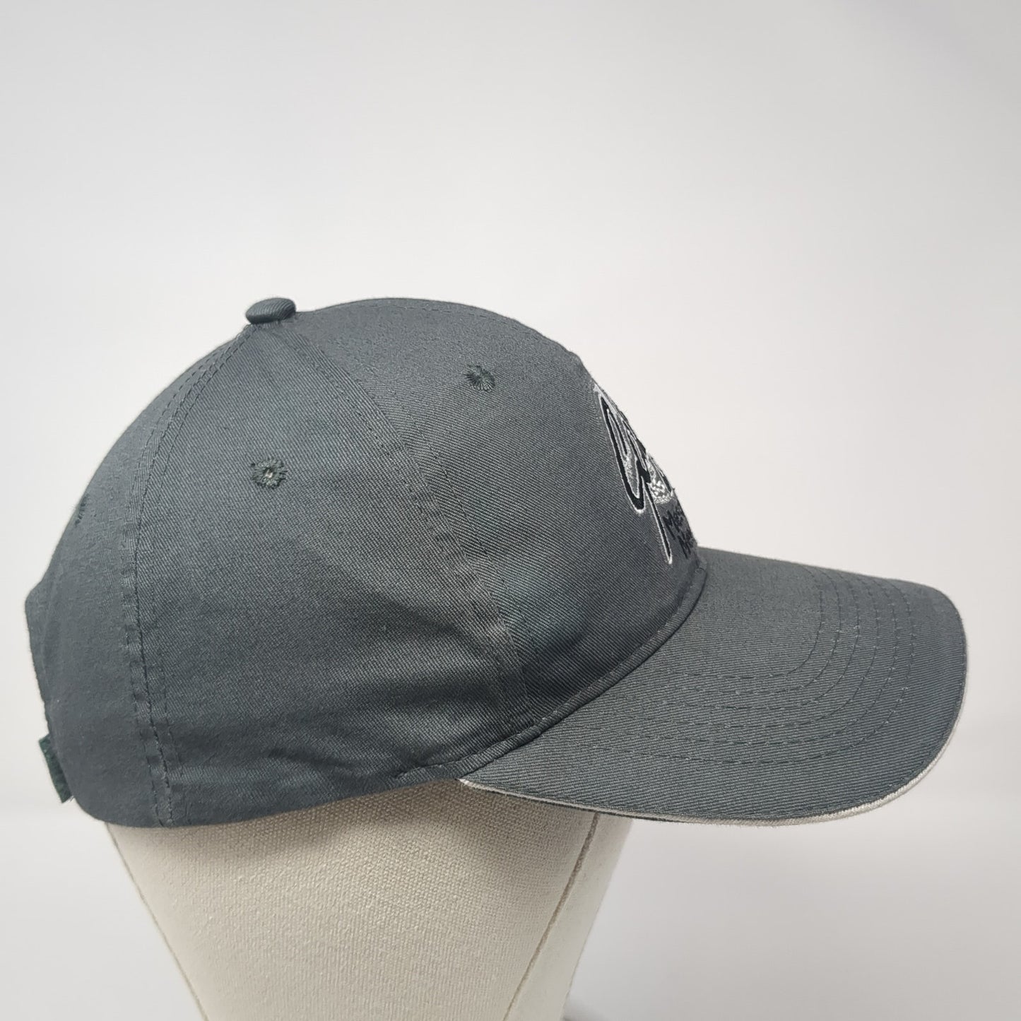 Golf Mesquite Nevada Strapback Baseball Cap Gray One Size Adjustable Embroidered