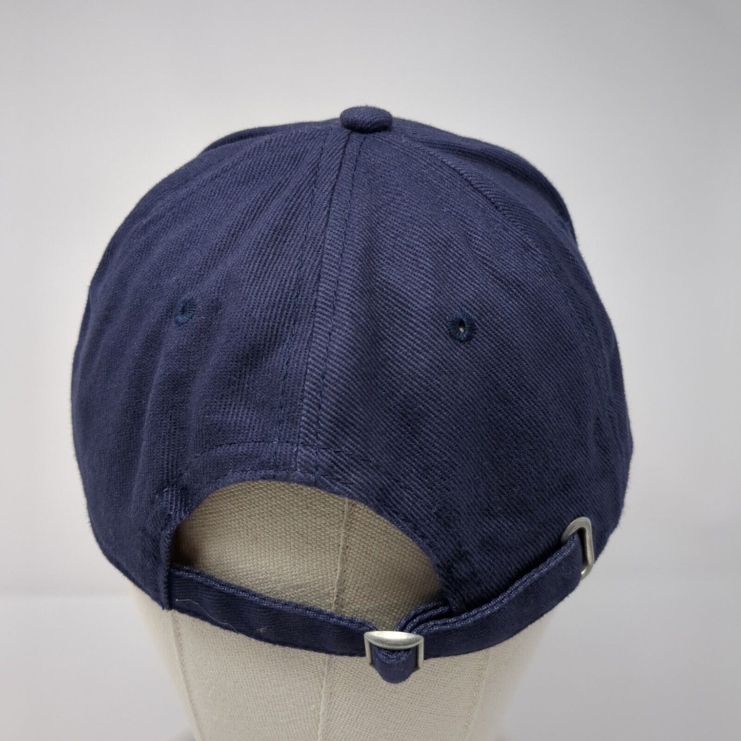 Basic Editions Slideback Hat Blue One Size Adjustable Solid Blank