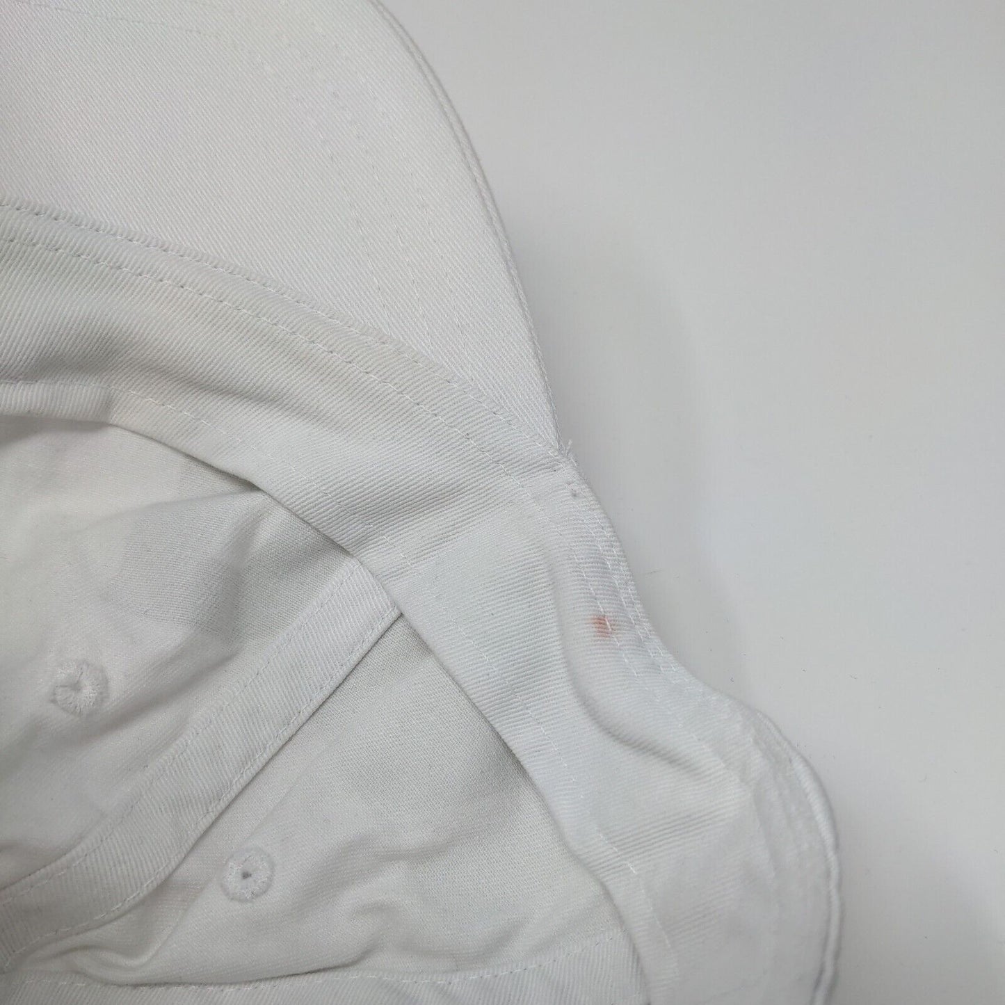 PINK Snapback Hat White OSFA Adjustable 6 Panel Victoria's Secret