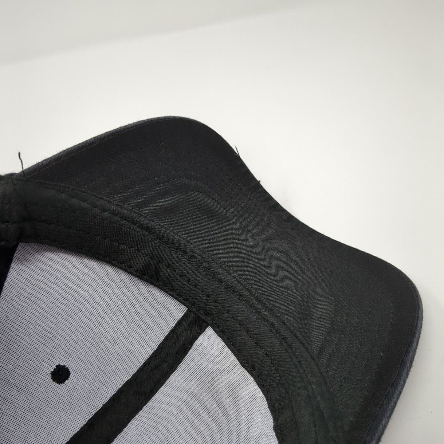 Mrs. Slideback Hat Black One Size Adjustable Embroidered 6 Panel Cotton