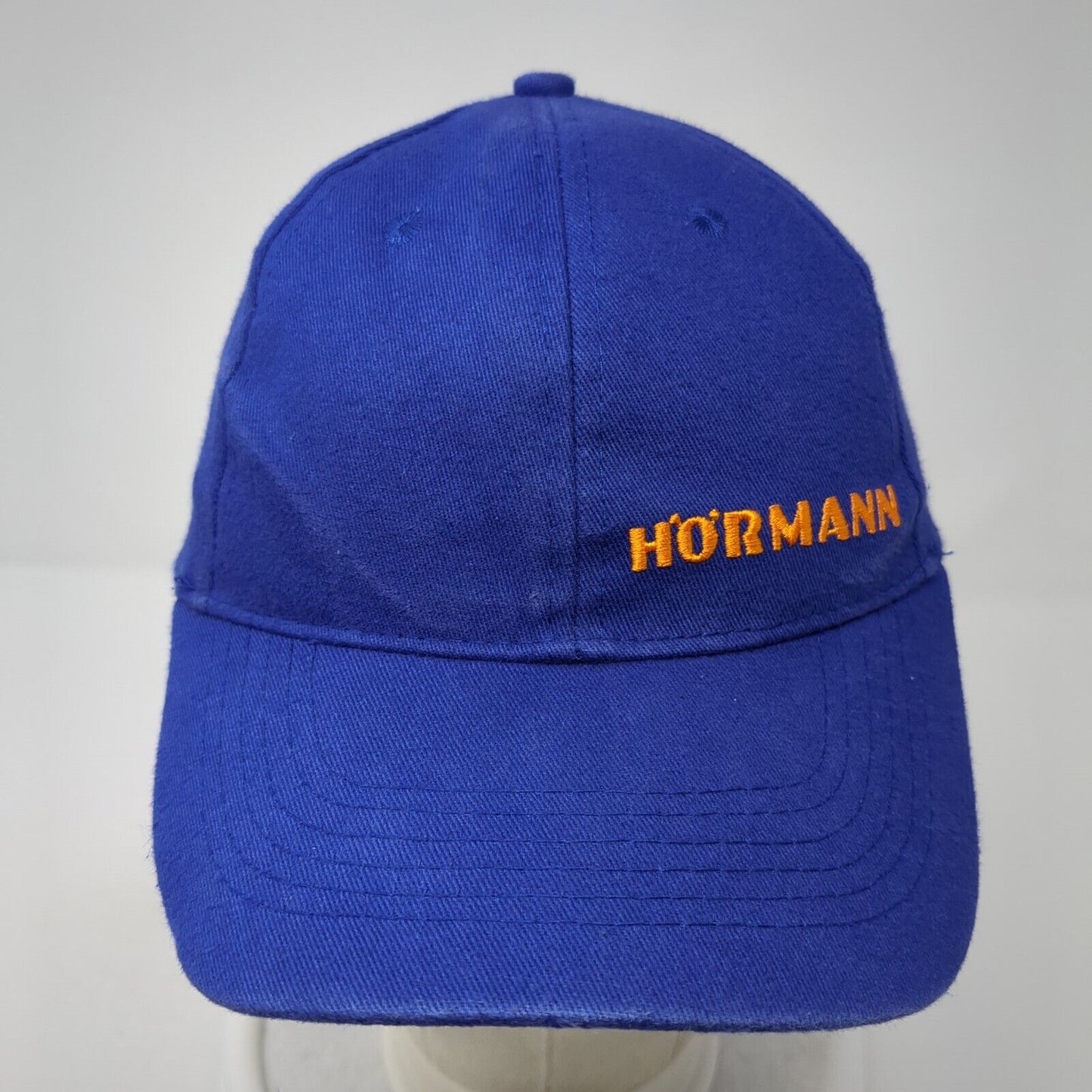 Hormann Slideback Hat Blue One Size Adjustable Embroidered 6 Panel