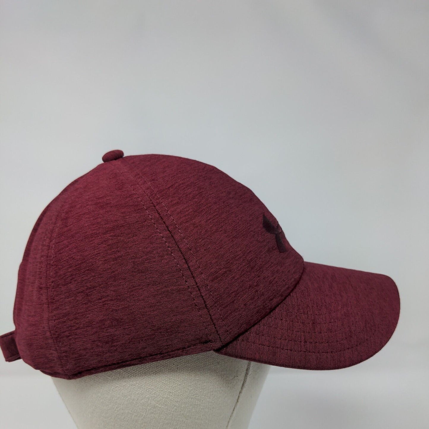 Under Armour Women's Slideback Hat Red One Size Adjustable Embroidered 6 Panel