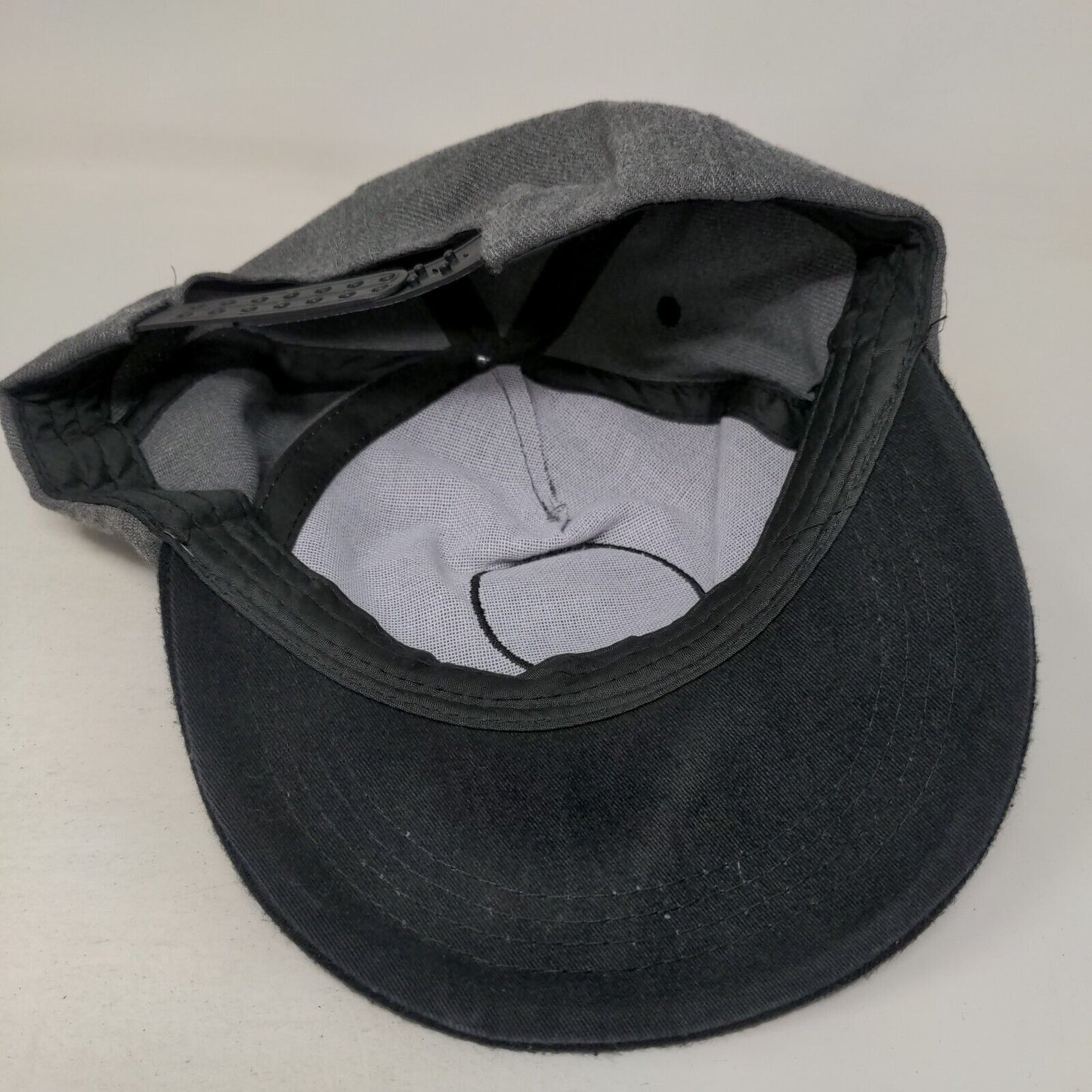 The Legend Will Keep Going Snapback Hat Gray One Size Adjustable Patch Logo