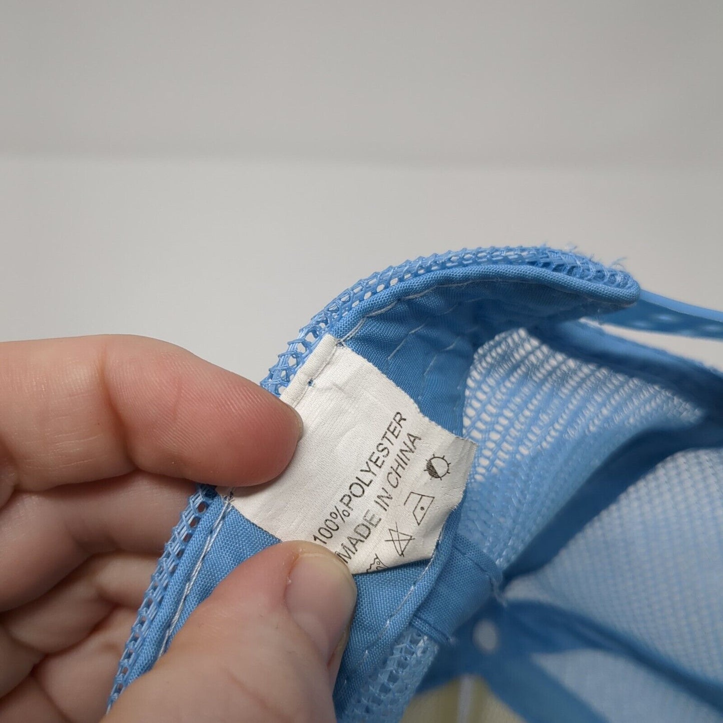 Good Things Take Time Snapback Trucker Hat Blue One Size Adjustable Mesh Back