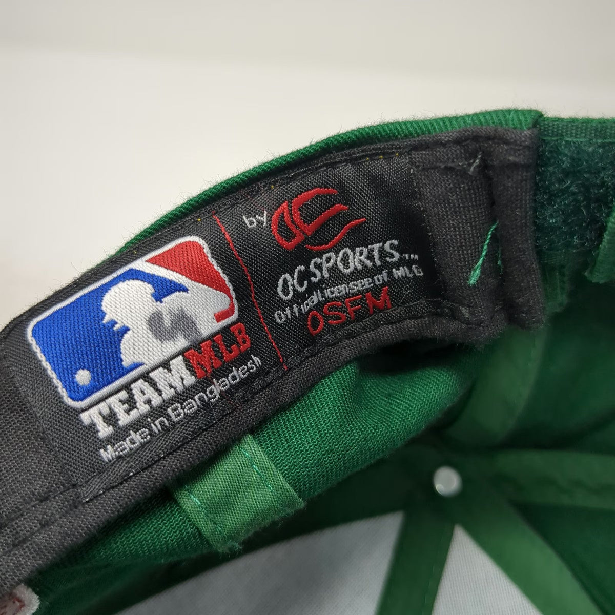 Oakland Athletics MLB OC Sports Baseball Cap Green Yellow One Size A's Logo Hat