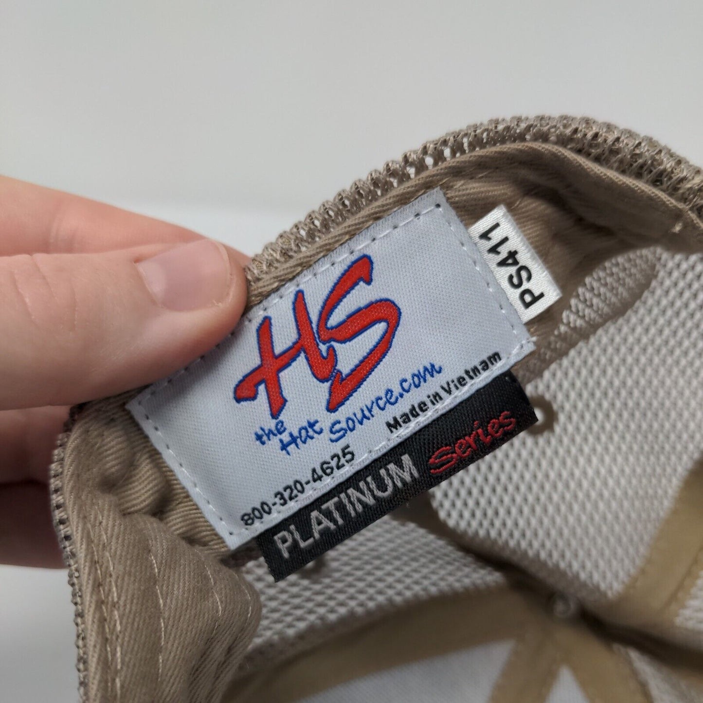 Kingsburg Orchards Snapback Trucker Hat Brown OSFA Embroidered Mesh Back