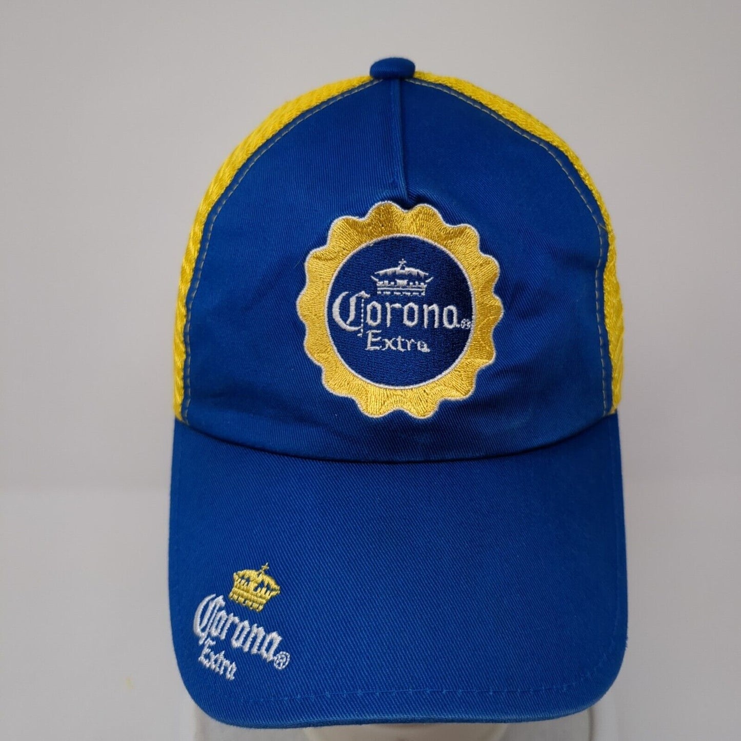 Corona Extra Snapback Trucker Hat Multicolor OS Adjustable Embroidered Mesh Back
