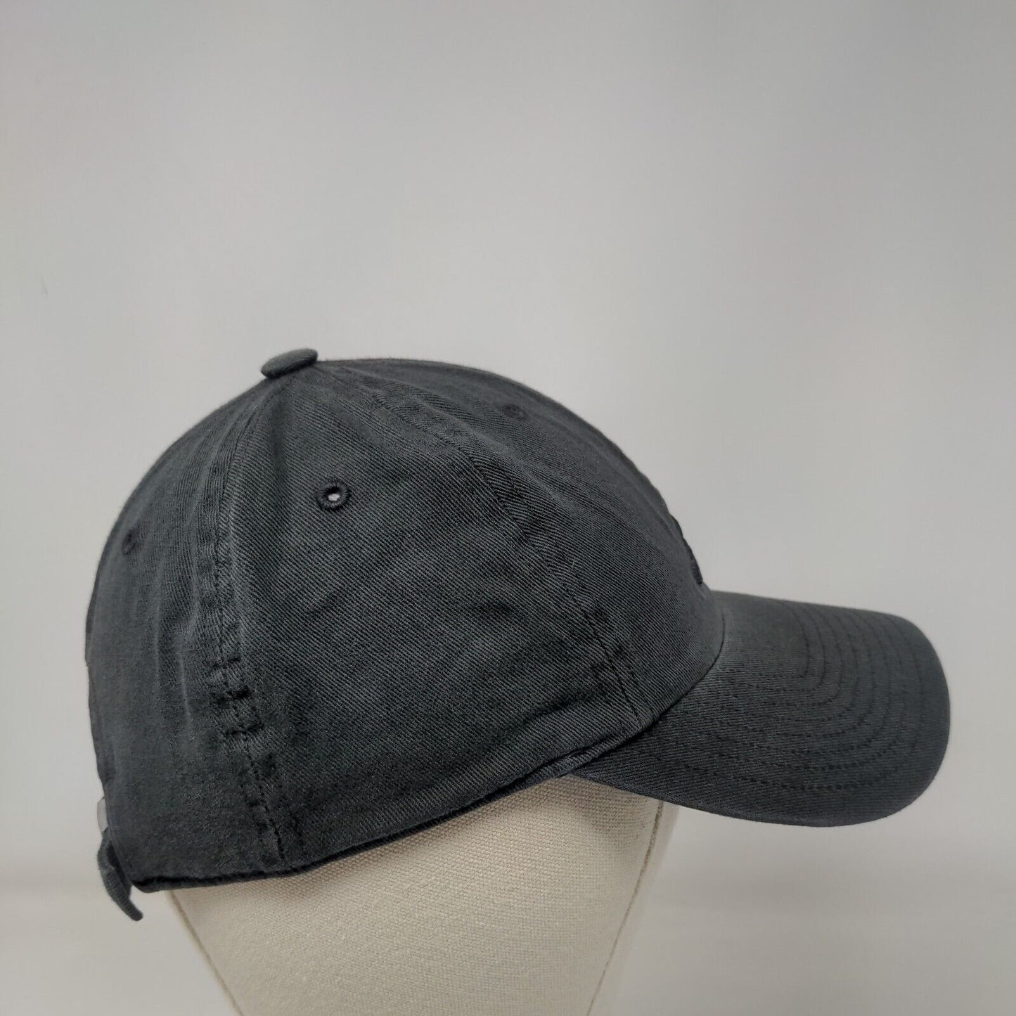 Adidas 3 Stripes Slideback Hat Black OSFA Adjustable Embroidered Solid