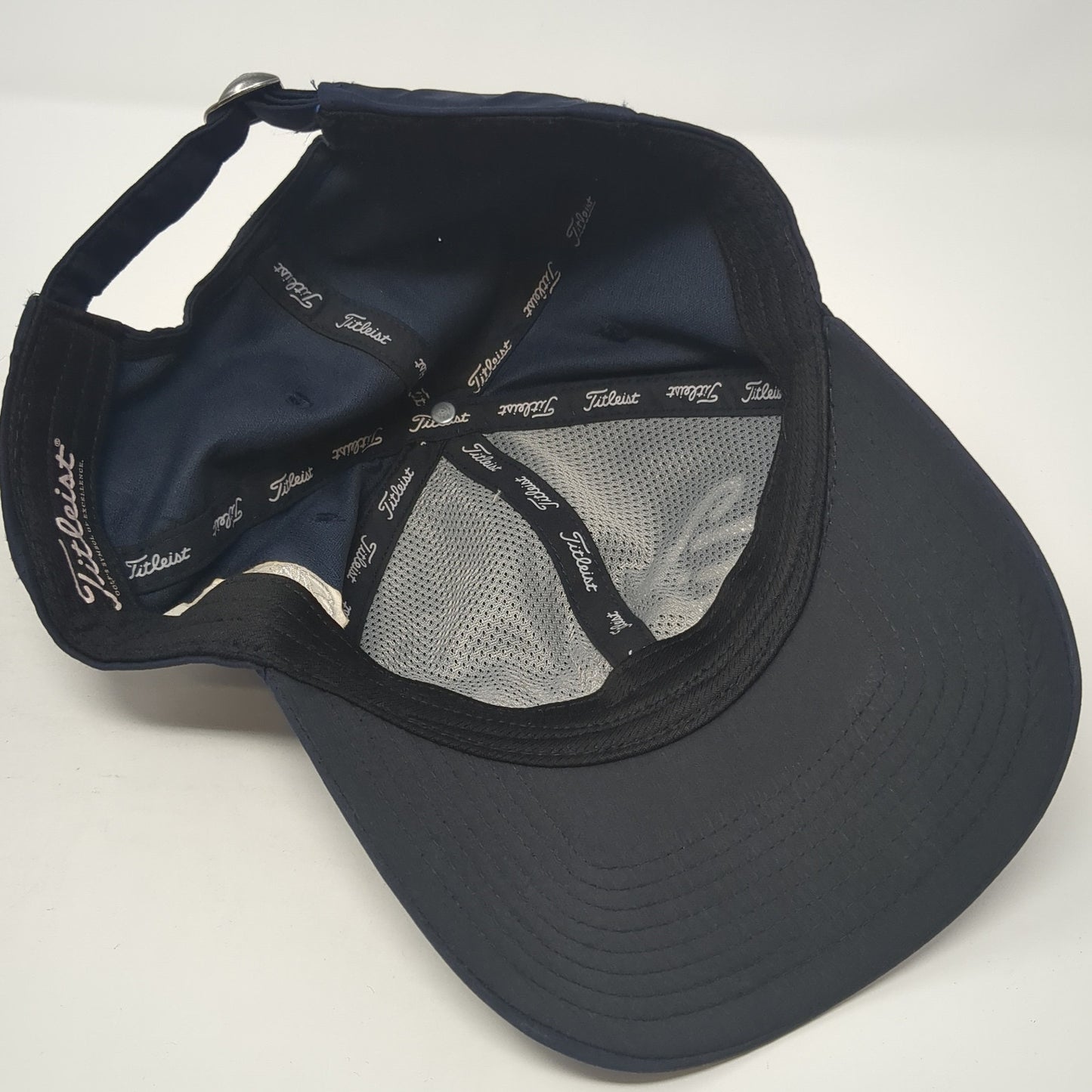 Titleist Slideback Baseball Cap Blue One Size Adjustable Embroidered 6 Panel