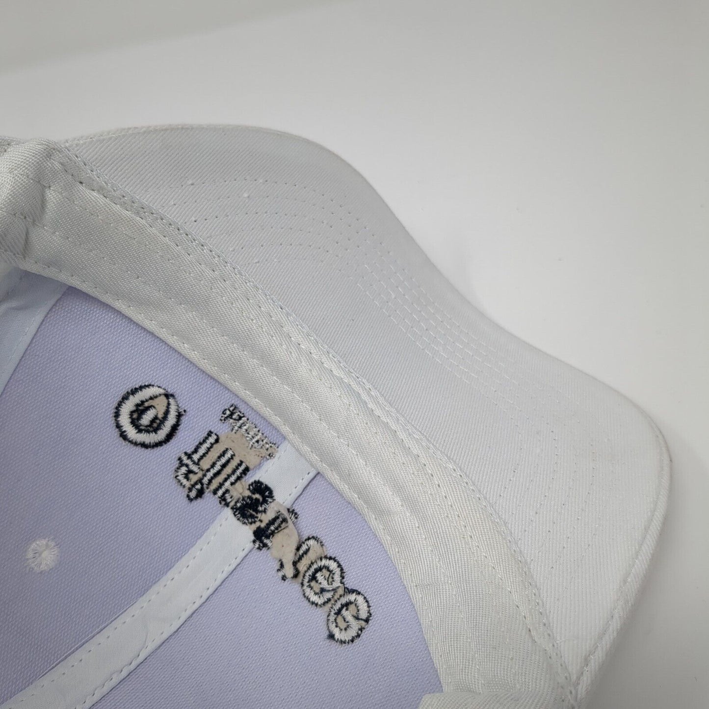 First Tee Idaho Strapback Hat White One Size Adjustable Embroidered 6 Panel