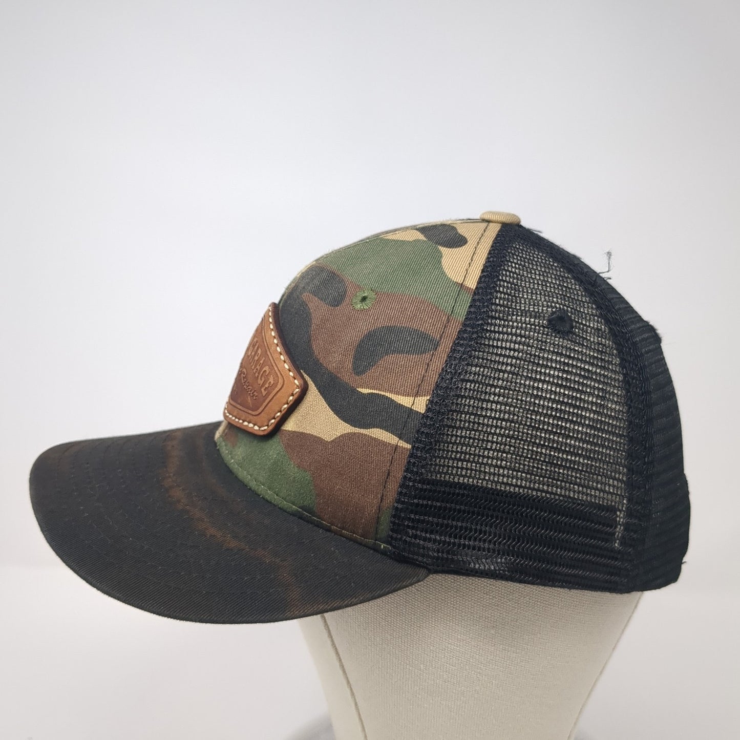 Buellton Garage Automotive Repair Trucker Hat Multicolor OS Mesh Back Decky