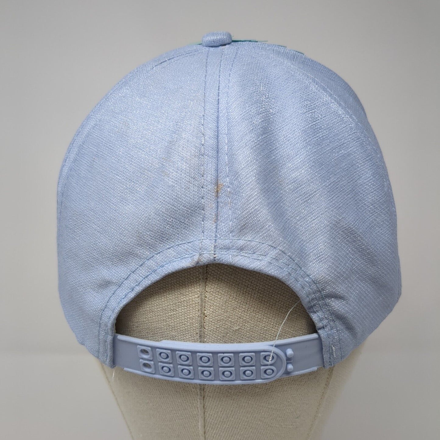 Avenue 9 Snapback Hat Blue One Size Mermaid Scales Sequin Adjustable