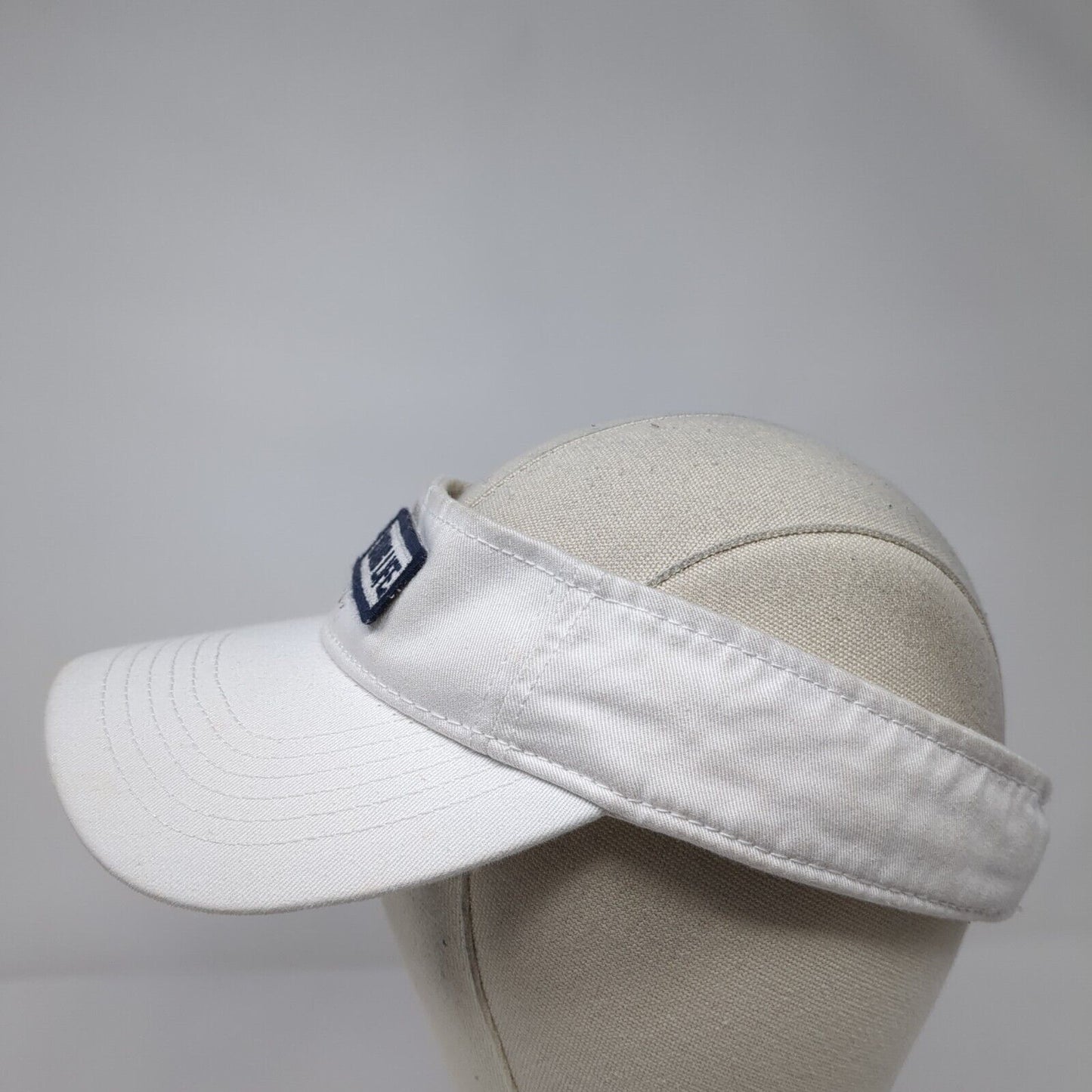 Young Life Patch Slideback Visor Hat White One Size Adjustable Legacy