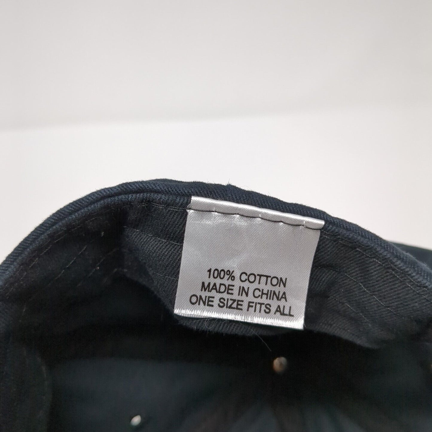 Hard Dog Fabrication Slideback Hat Black OSFA Adjustable Embroidered