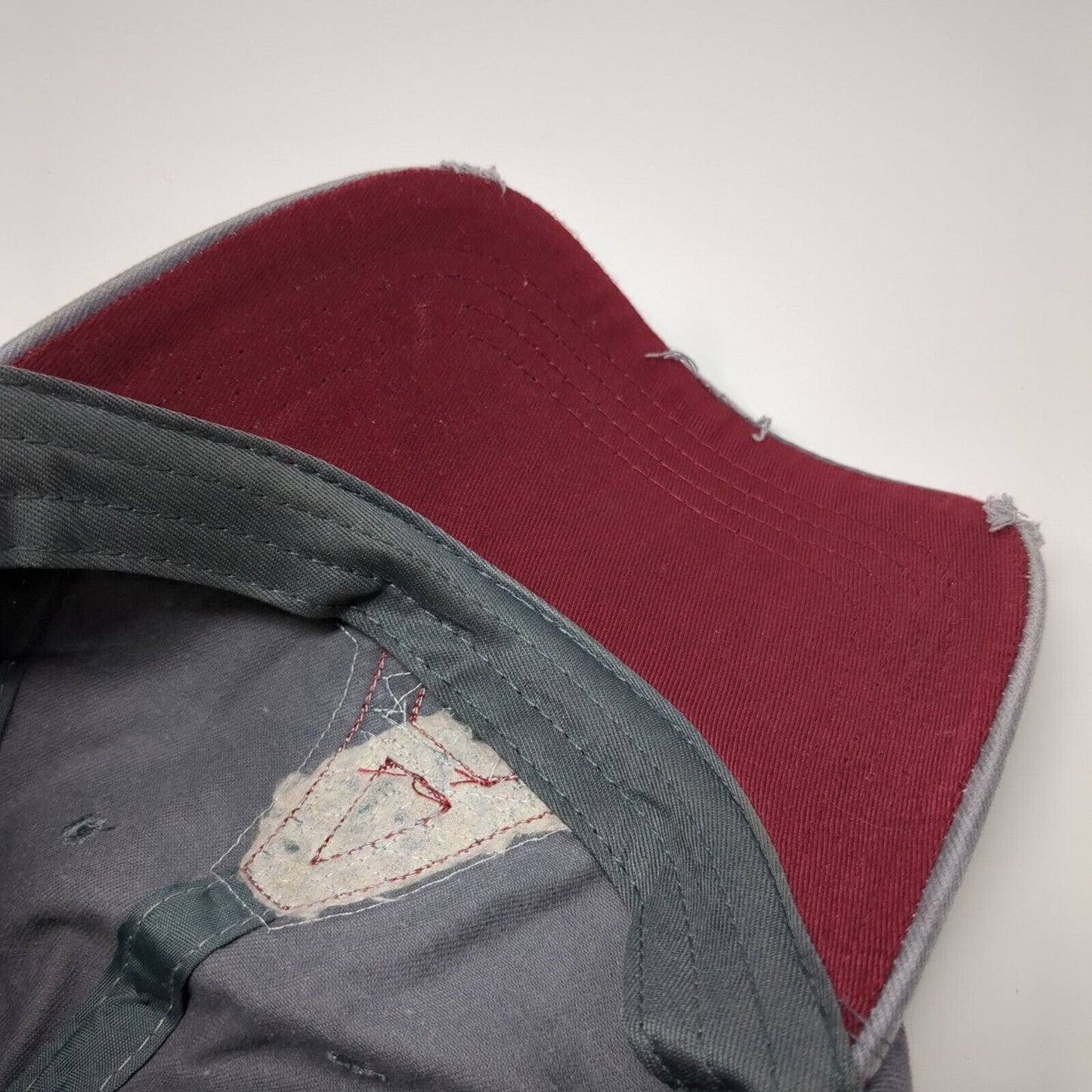 Letter A Patch Slideback Hat Gray One Size Adjustable Vera New York