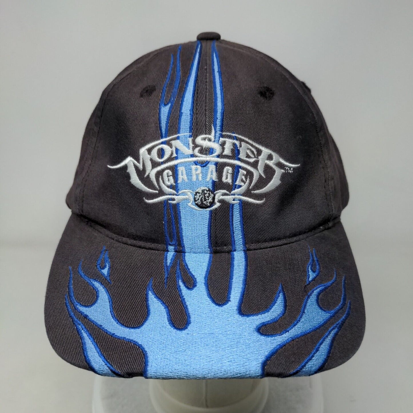 Monster Garage Tools Rule Strapback Hat Black One Size Embroidered 6 Panel